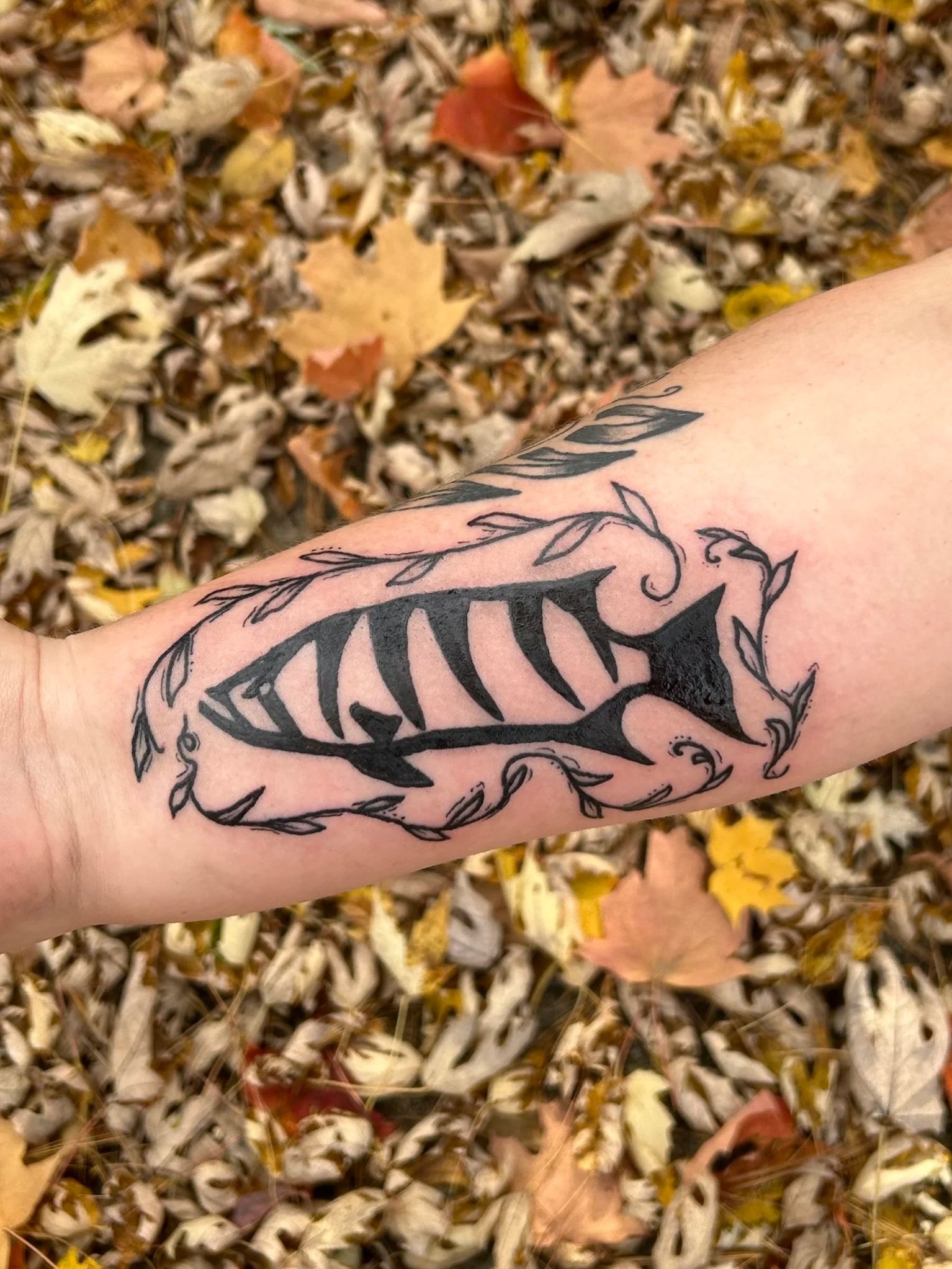 client's fish design!