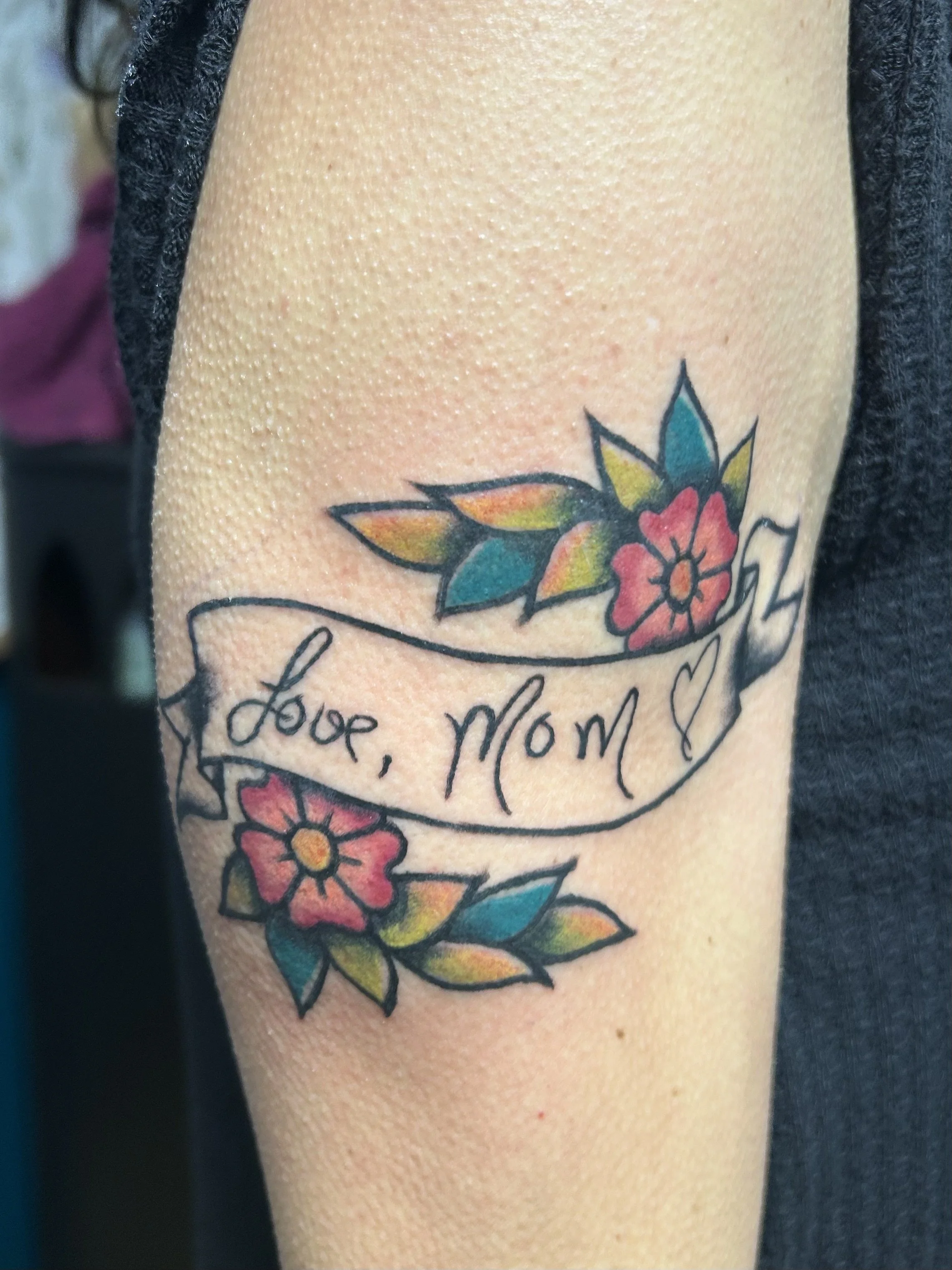 client's family handwriting