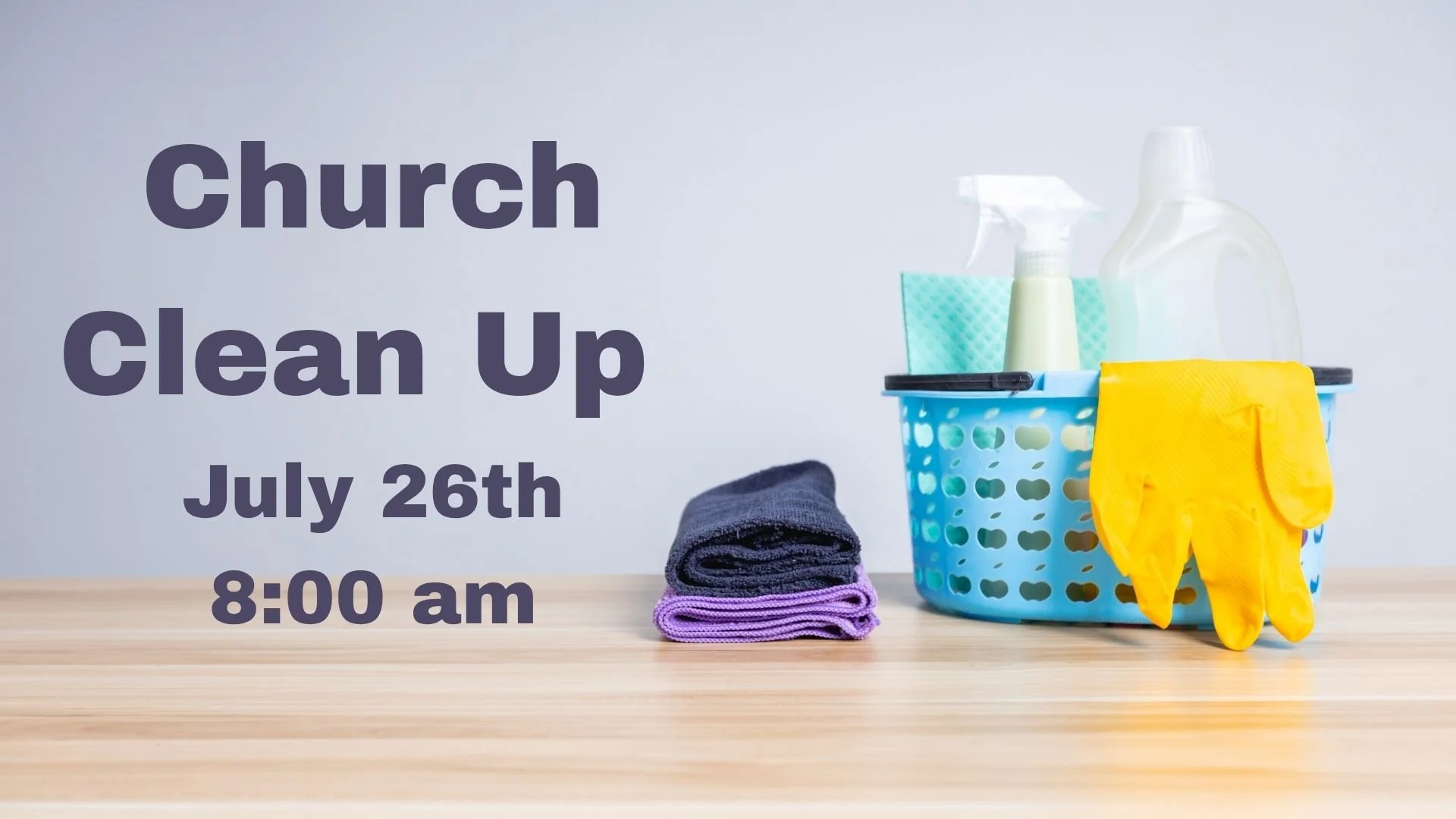 Church Clean Up Day