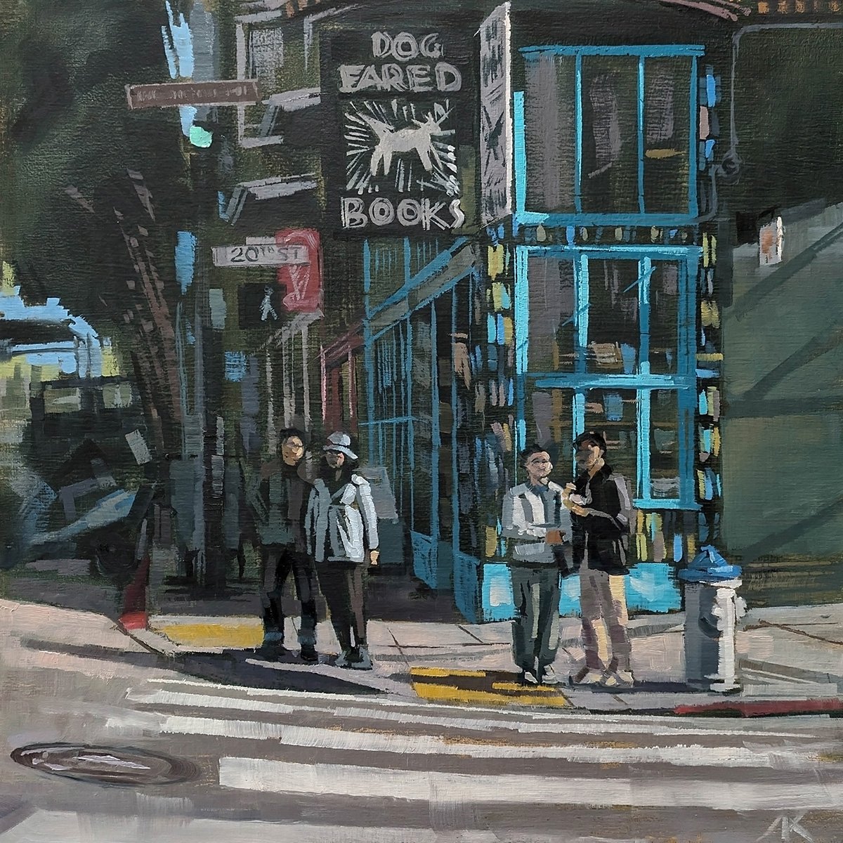 Dog Eared Books no. 4
Mila Kirillova
Fine Art Print on Panel, 10 in x 10 in x 1.5 in