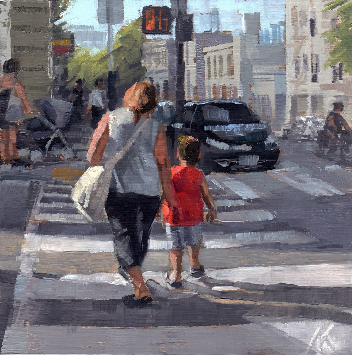 Walking Home With Mom
Mila Kirillova
Fine Art Print on Panel, 8 in x 8 in x 1.5 in