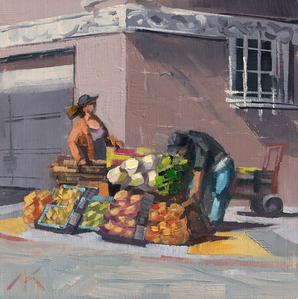 The Fruit Stand
Mila Kirillova
Fine Art Print on Panel, 8 in x 8 in x 1.5 in