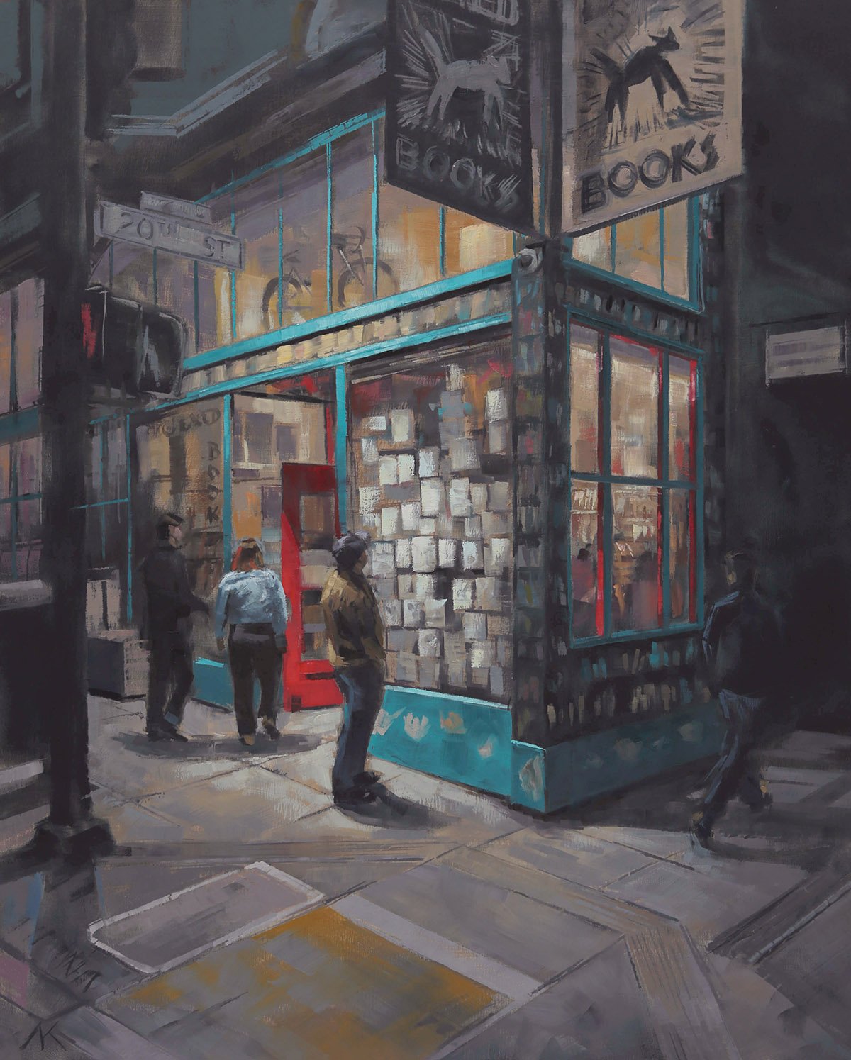 Dog Eared After Dark
Mila Kirillova
Fine Art Print on Panel, 16 in x 20 in x 1.5 in