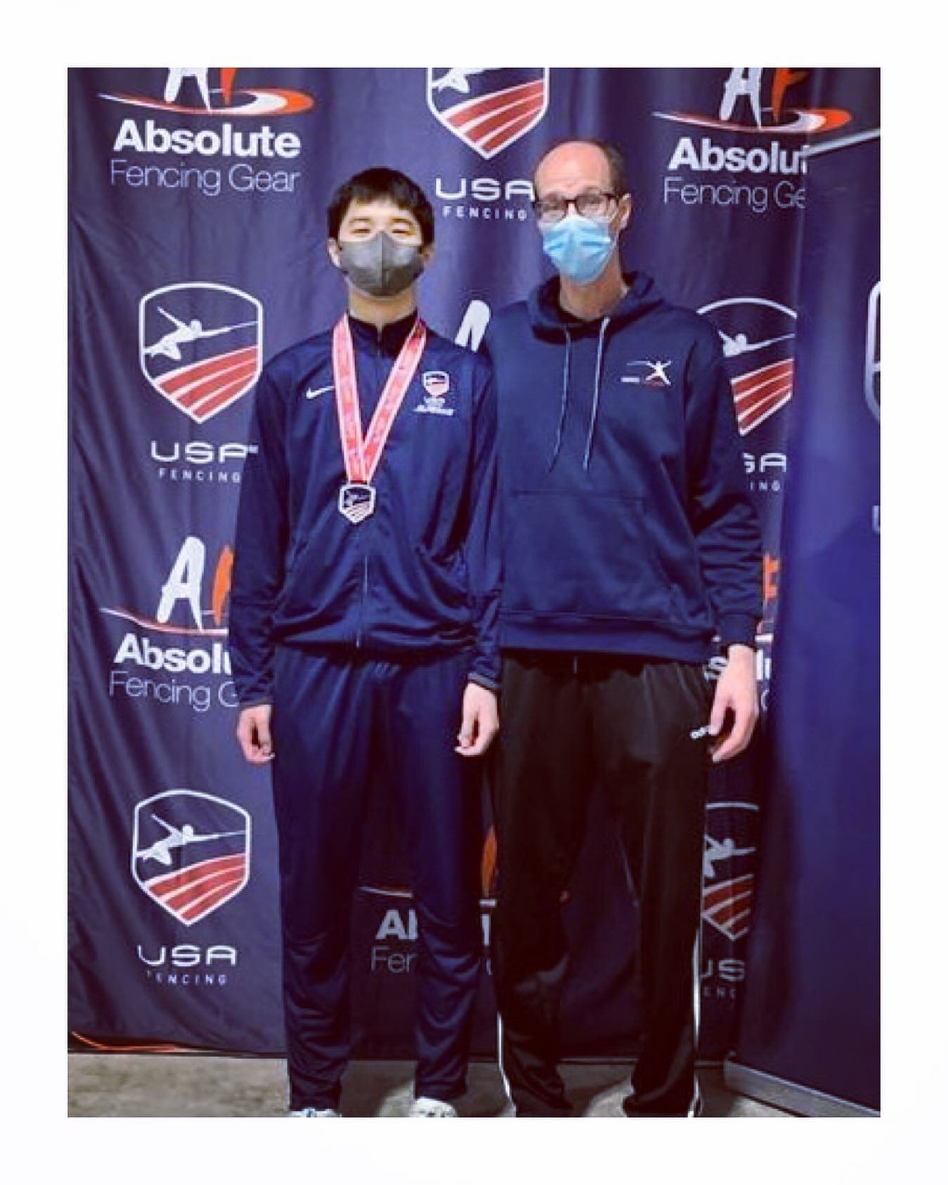 And almost forgot to mention that Ethan earned a Silver medal in JMF. Congratulations to Ethan and all of our athletes. Safe travels. #marxfencingacademy #acenterforexcellence #usfencing#podiumfinish