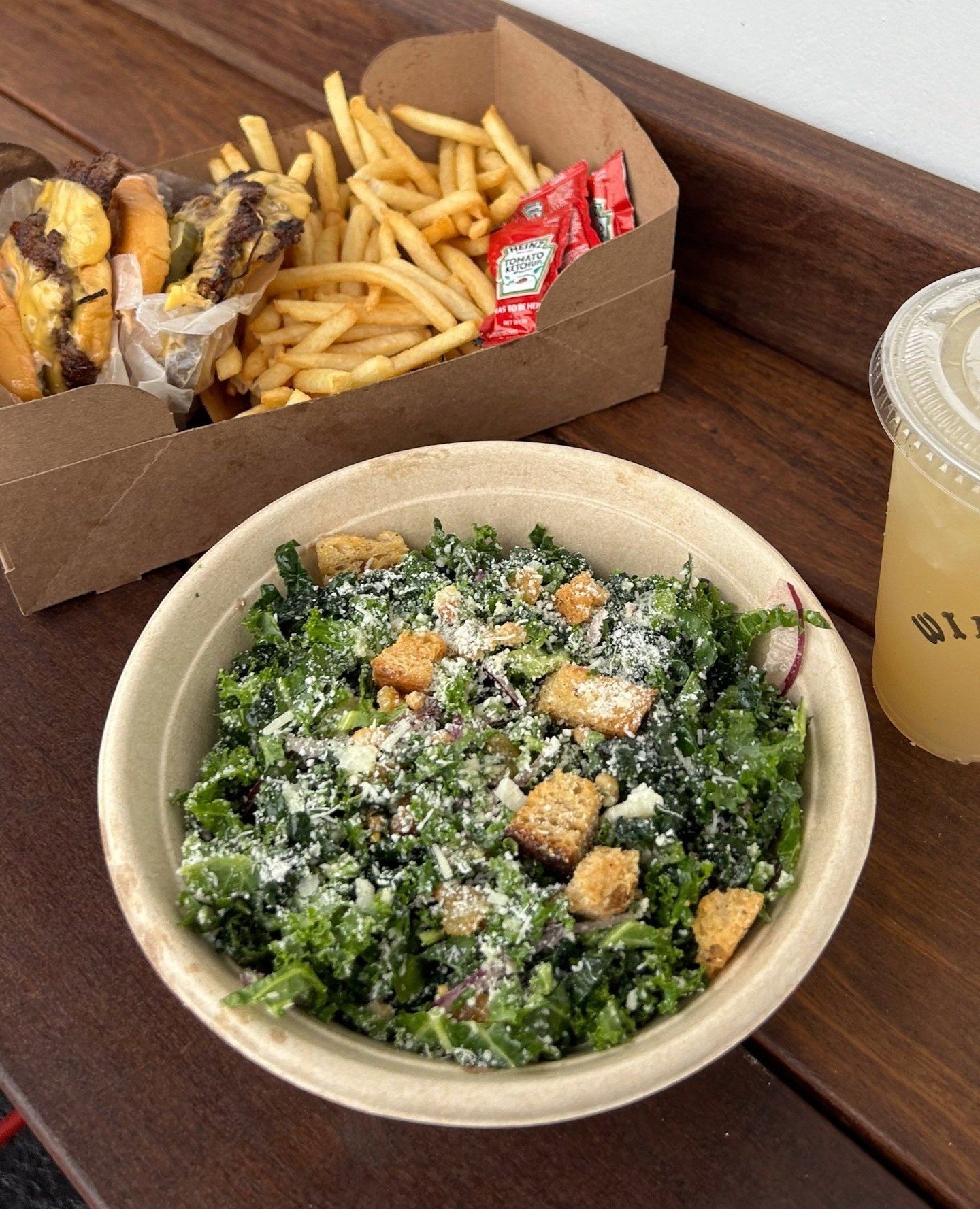 FRONT AND CENTER ~ the kale salad is a classic 🥗 ⁠
#thewindowla #kalesalad #eatyourveggies⁠
⁠