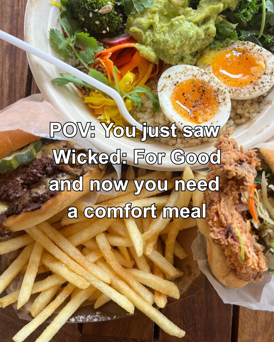 WE'VE BEEN CHANGED FOR GOOD ~ no someone pass the tissues 🤧 #thewindowLA #wickedforgood #TheGrove #smashburgers