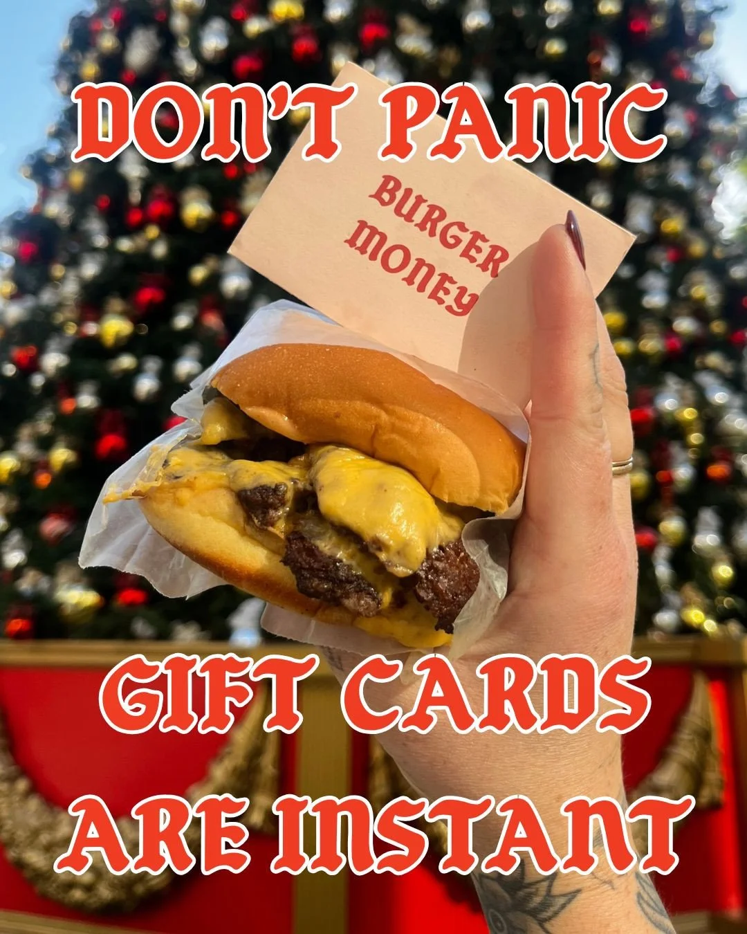 YOU'VE GOT THIS~ send them a gift card instantly online or pick one up in person at any location 🎅 🍔 #thewindowla #giftcards #stockingstufferideas #smashburger