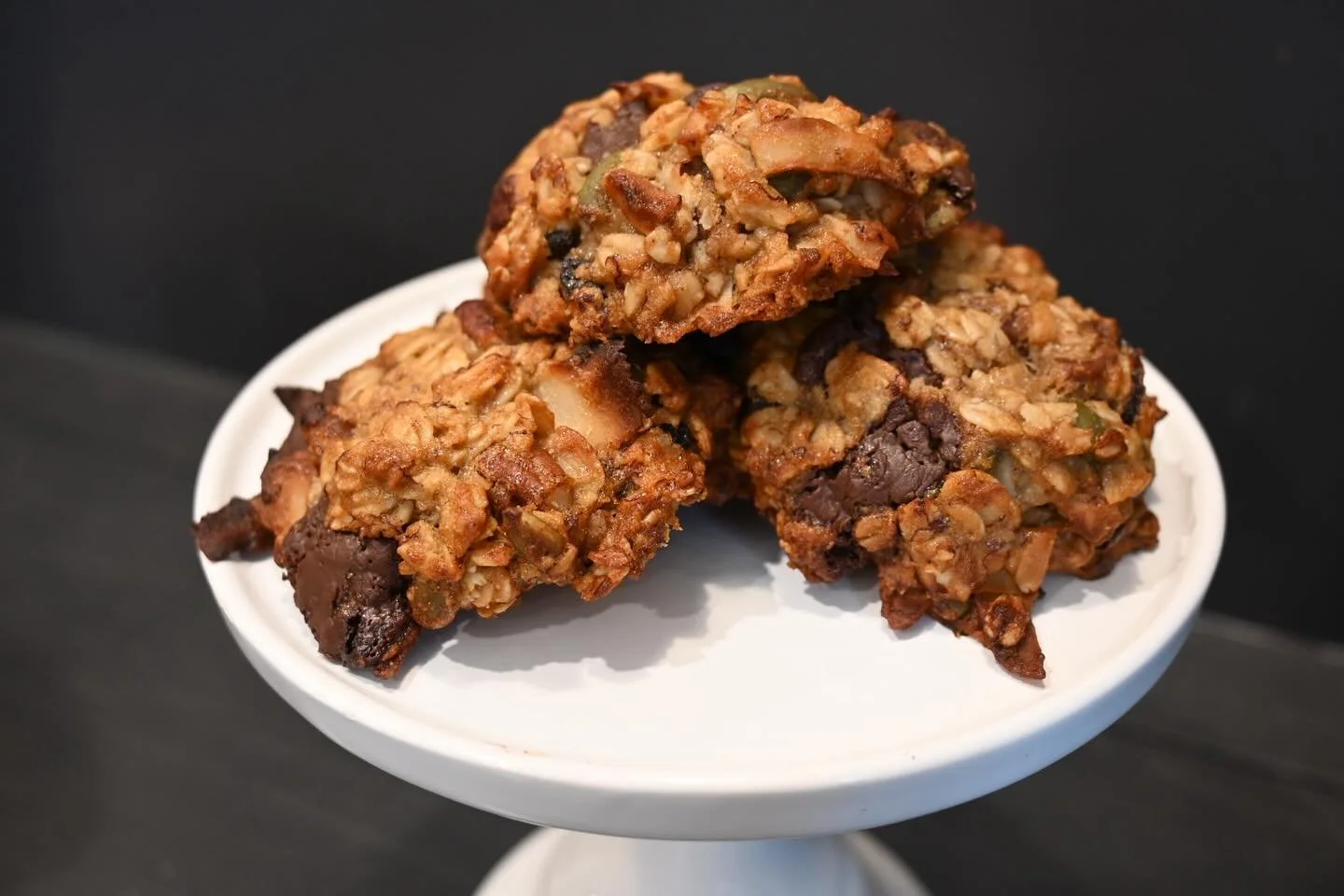 Come grab a bag of our new gluten free and vegan lunchbox cookies.  Free of refined sugar and full of tasty nuts and seeds, these are perfect for back to school lunch boxes.  Pick up a quart of soup for dinner while you are here for an easy weeknight