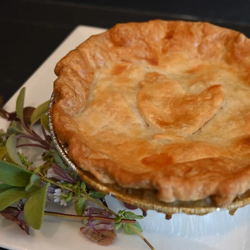 Chicken pot pies are back!  Come get one hot for lunch or take two home for dinner. We also have Mexican chicken tortilla soup this week until we sell out! #langleykitchen