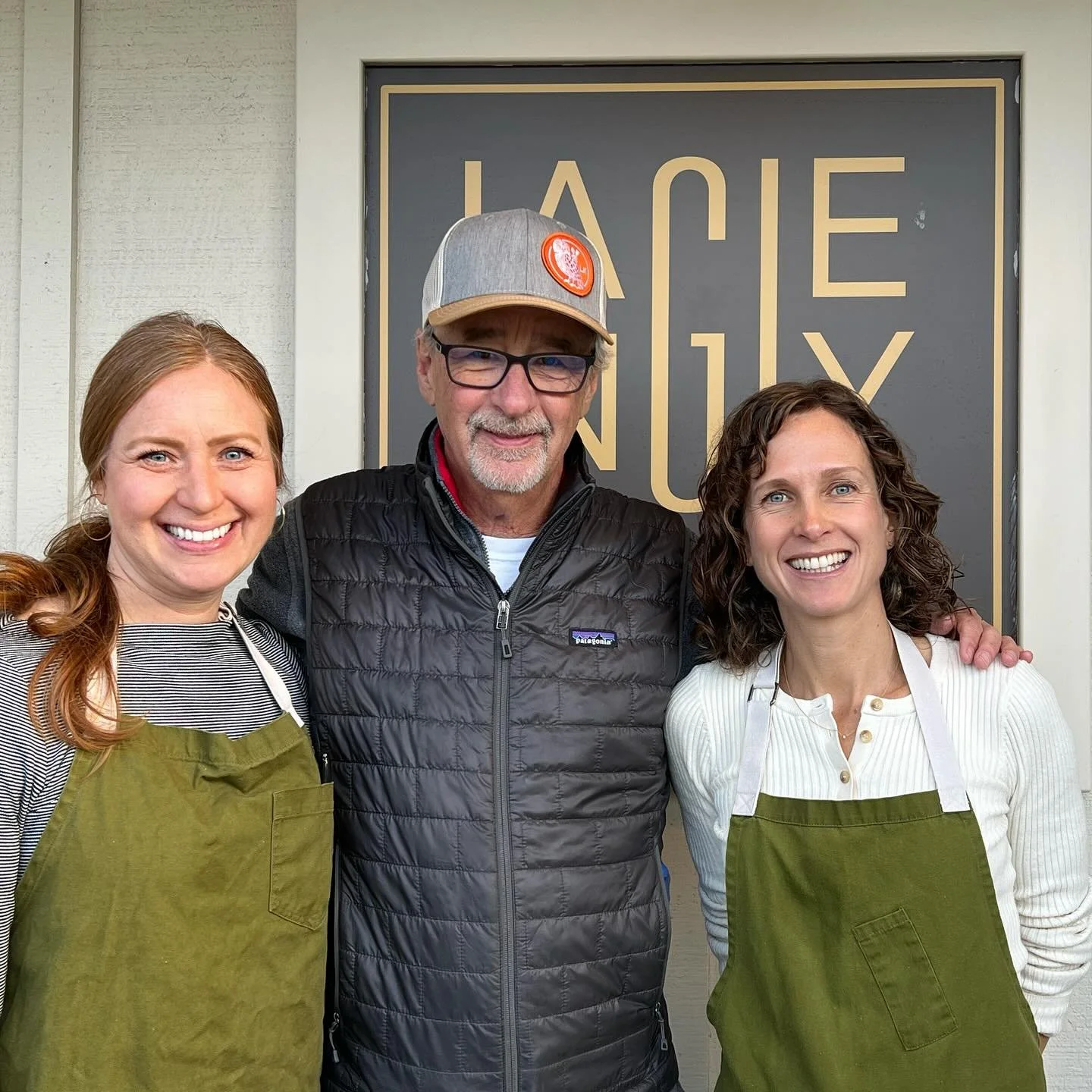 We have big news at Langley Kitchen!  Starting this morning we will be exclusively brewing Foxglove Farm coffee on our new La Marzocca espresso machine.  Foxglove Farm owner, Joe Monaghan, has created a special  Langley Kitchen blend just for us, fea