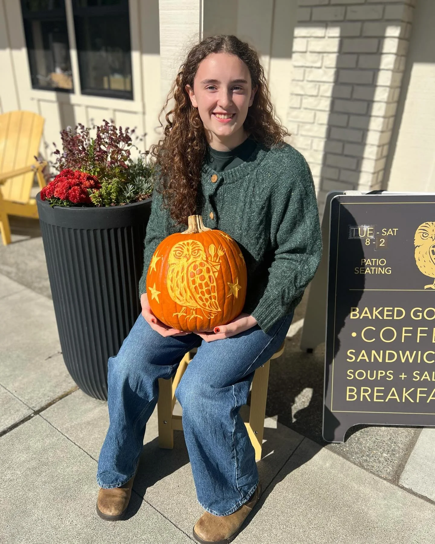 Come try Alicia&rsquo;s Halloween cookies before they sell out! Our talented assistant baker has a true artistic gift and we&rsquo;re so lucky to have her on our team.  We are also offering rustic focaccia pizza for lunch today, with a side of local 