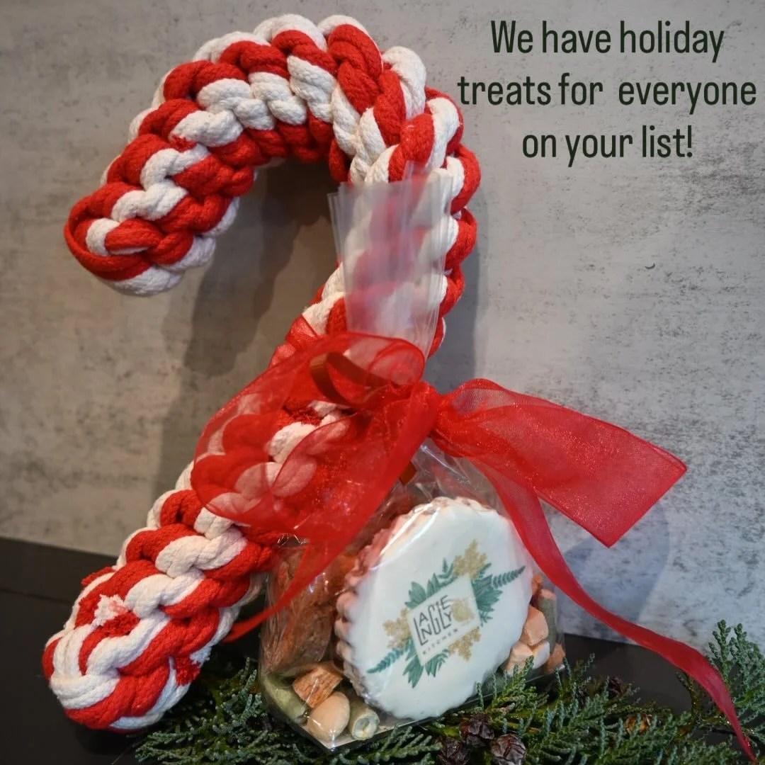Stop in and let us help you finish your holiday shopping! 
#dogsoflangleykitchen 
#langleykitchen