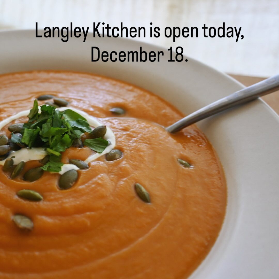 We will be open our regular hours of 8am to 2pm today.  We will be offering a limited menu including drip coffee, egg sandwiches and hot soup.  We have a limited selection of take home entrees and a few remaining holiday cookie boxes! Hope everyone i