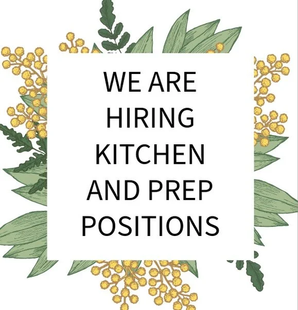 We are hiring for a kitchen/prep chef to join our dynamic and growing team.  Stop by for a full job description and application!