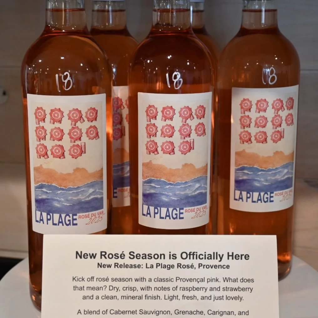 Ros&eacute; season is here! Get to Langley Kitchen to grab a bottle of La Plage that just released. This is a traditional Proven&ccedil;al-style ros&egrave;&mdash;crisp, dry, with notes of red berry, capped by a nice mineral finish. Cheers!
#langleyk