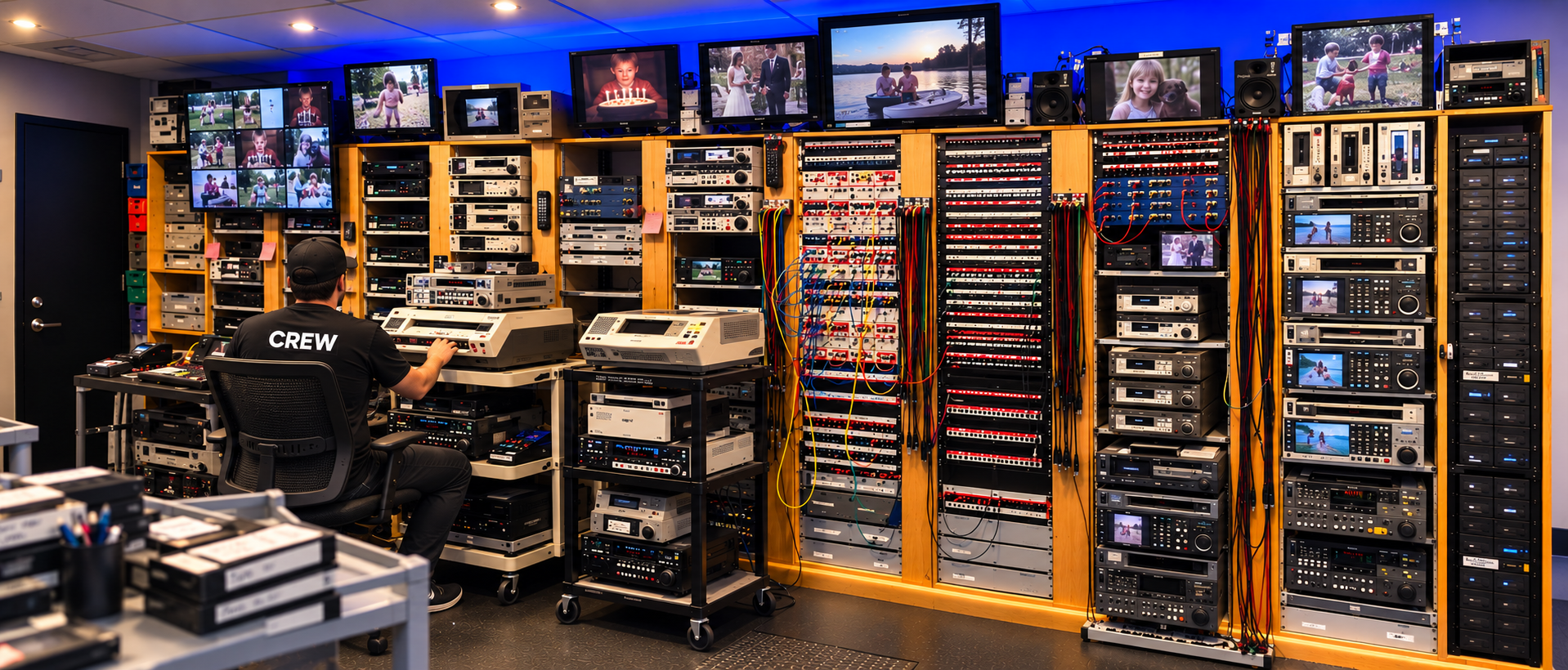 What Actually Happens When You Bring Us a Box of Old Tapes?
