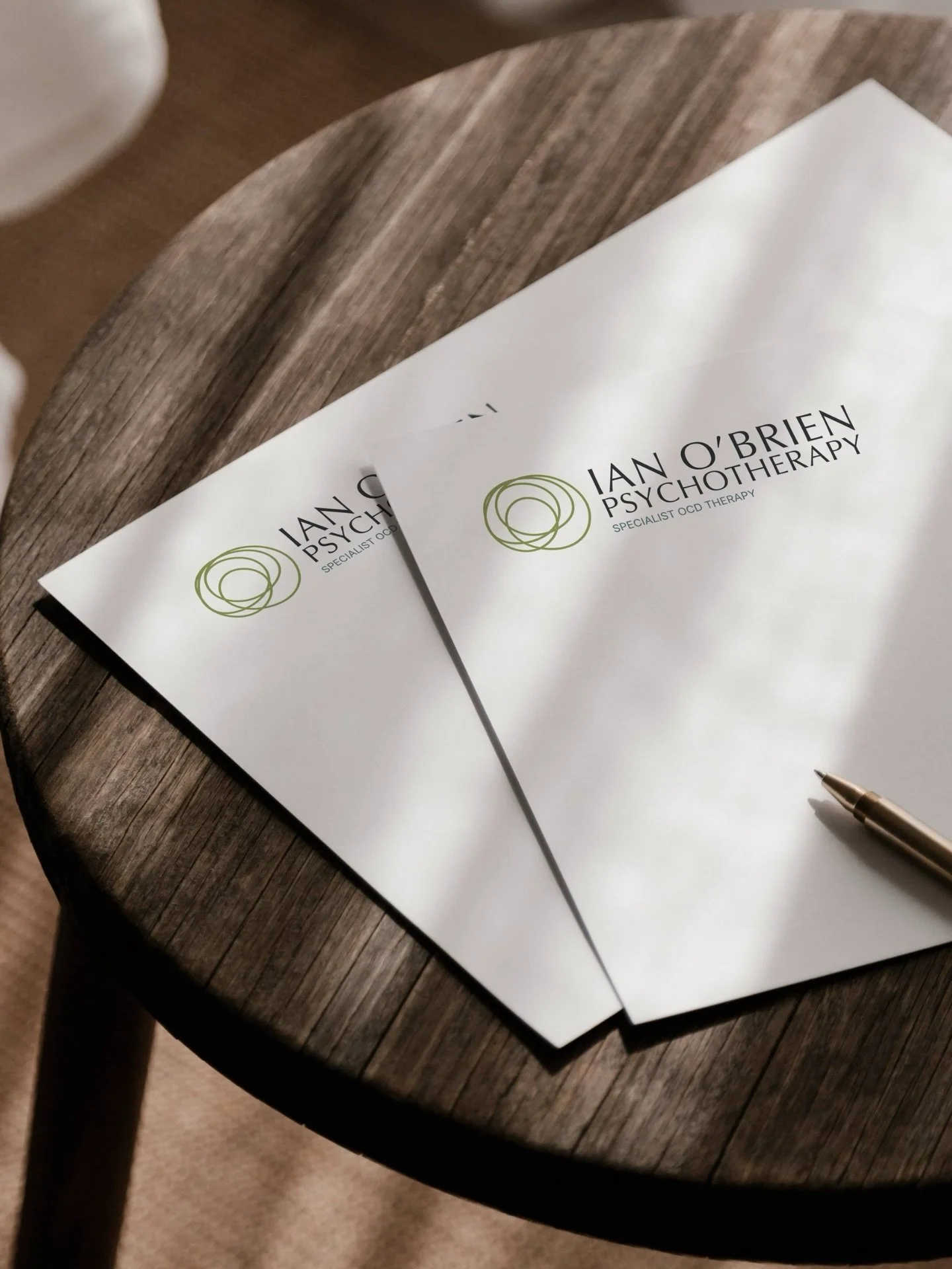 Designing the brand and website for Ian O&rsquo;Brien was super fun for two reasons: 

1. He had a clear niche, OCD, which means we knew exactly who we were designing for and we weren&rsquo;t getting caught up looking at others in the industry but ra