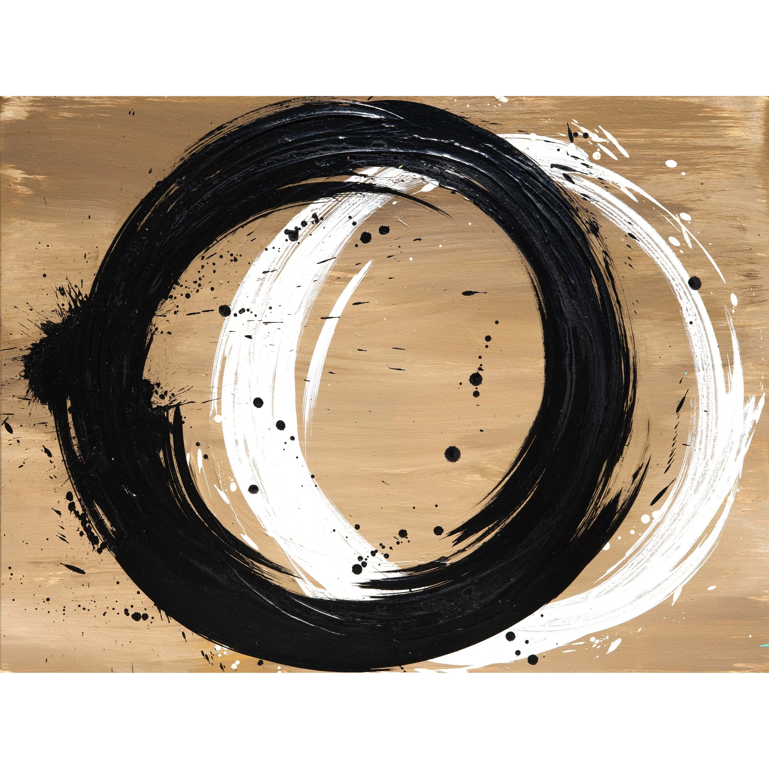 Deep Sepia / Renewal Series | 30"x40" | acrylic on canvas