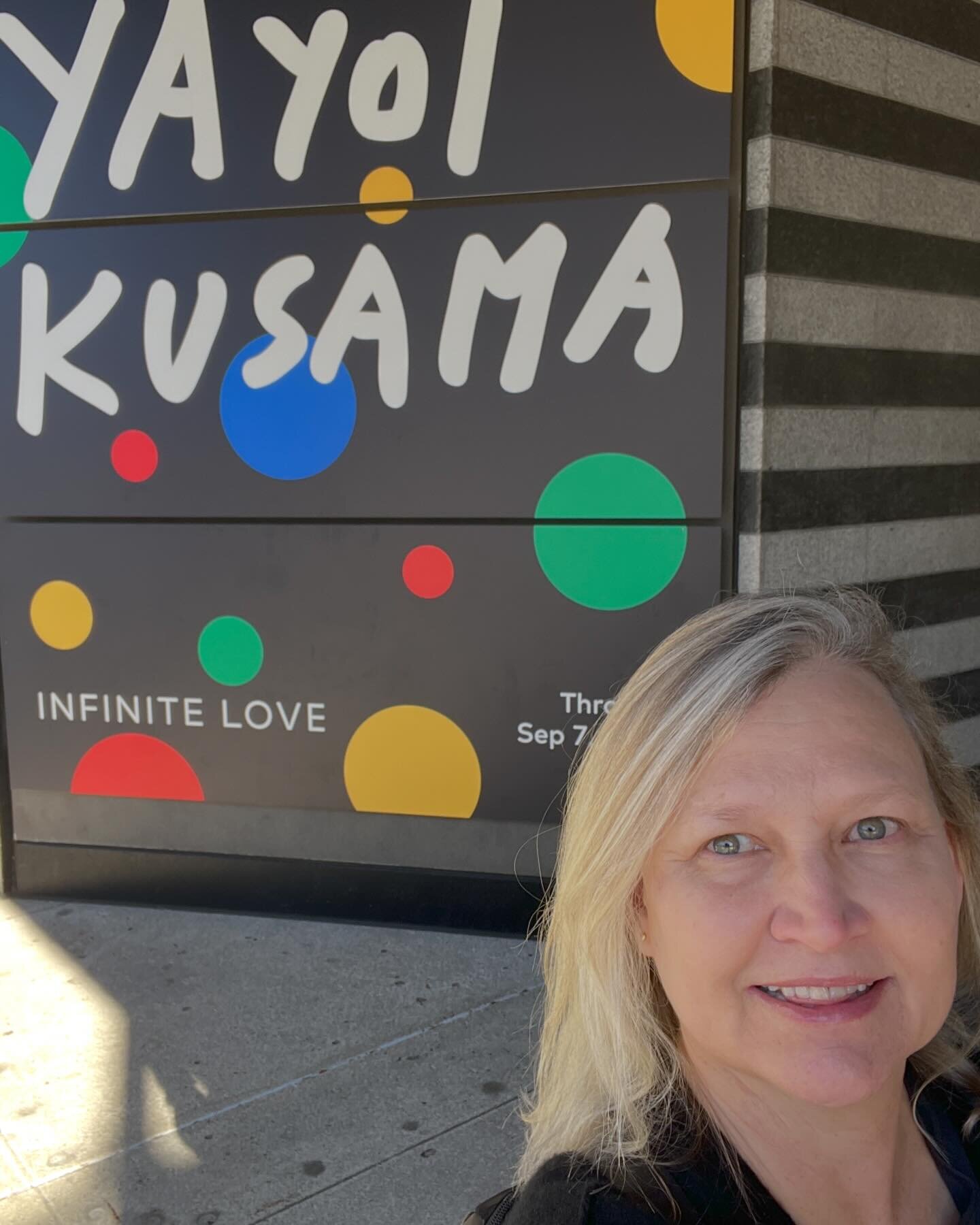 I&rsquo;m so excited to see the @sfmoma Yayoi Kusama show! ⭕️