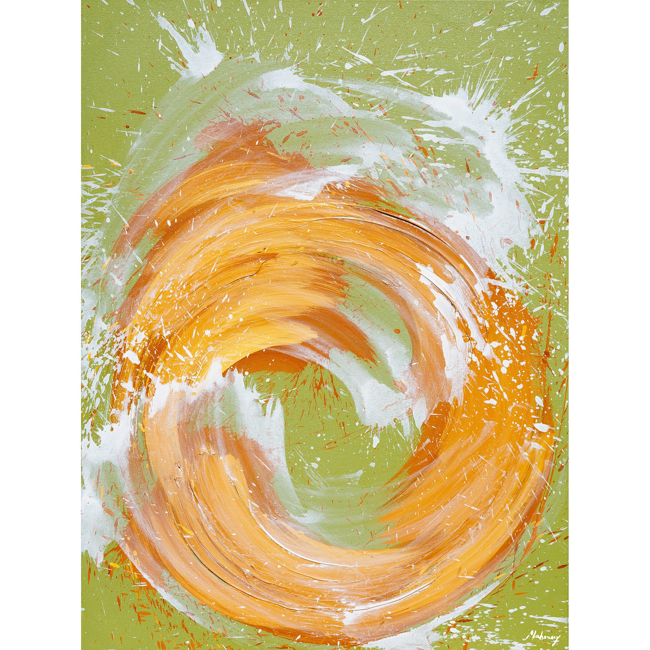Pacific Summer Surf / C | 30"x40"x1.25" | acrylic on canvas