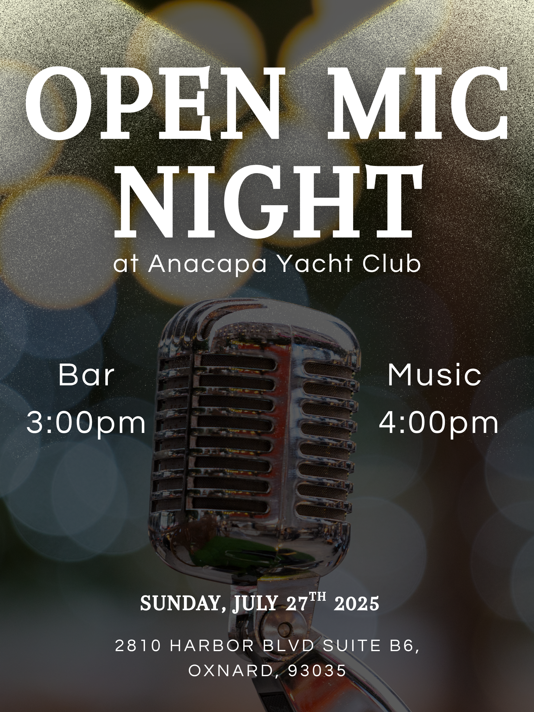 Open Mic Night