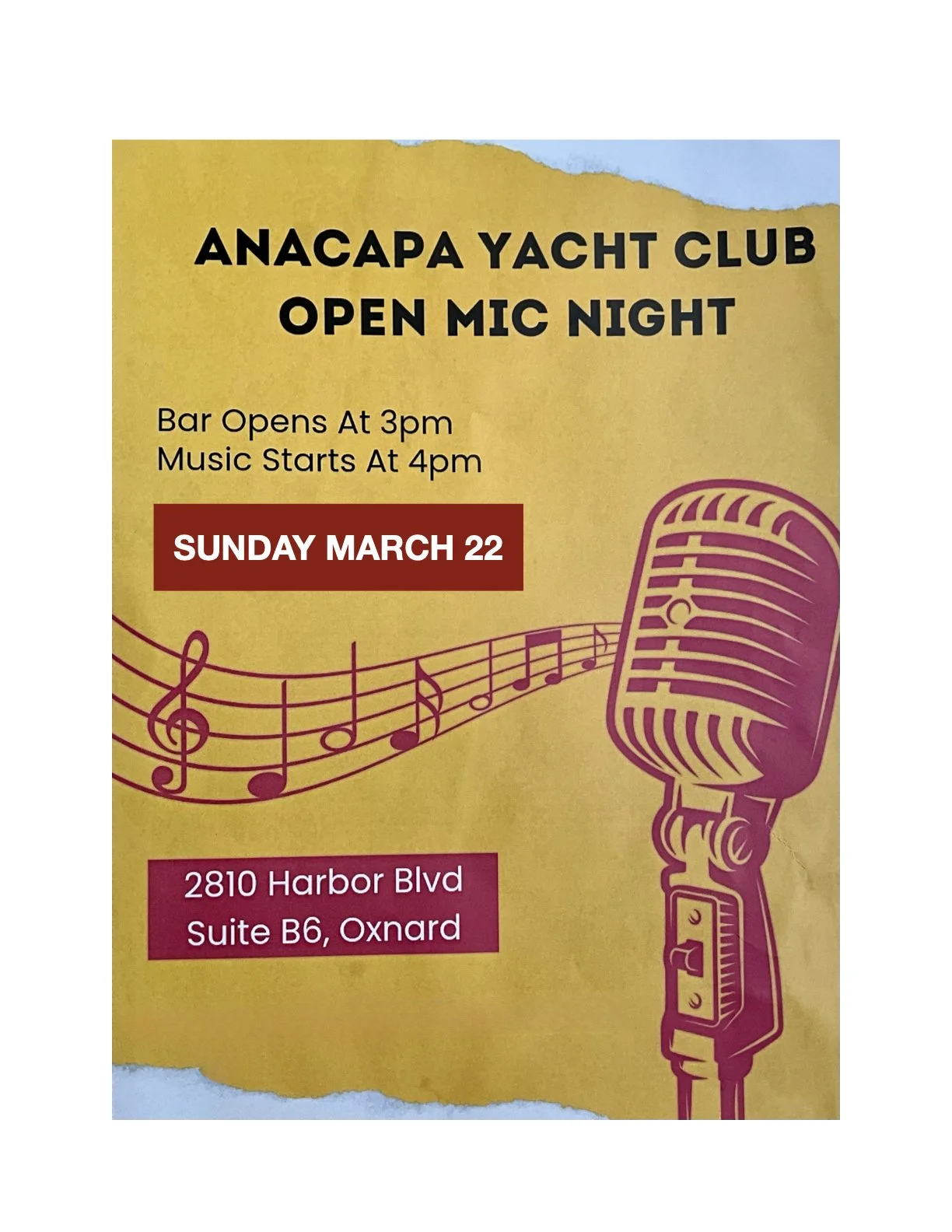 Open Mic Night 