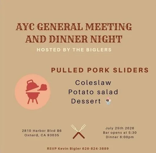 General Meeting and Dinner