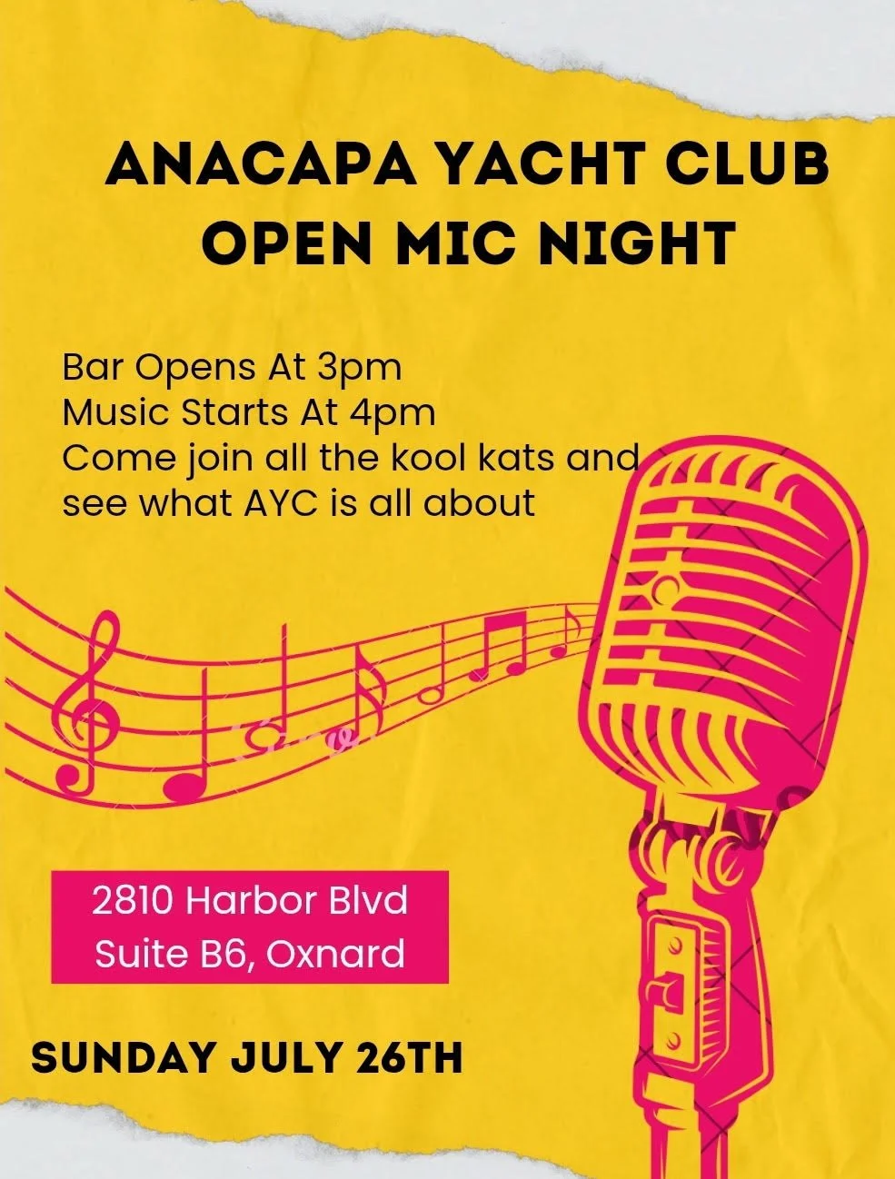 Open Mic Night