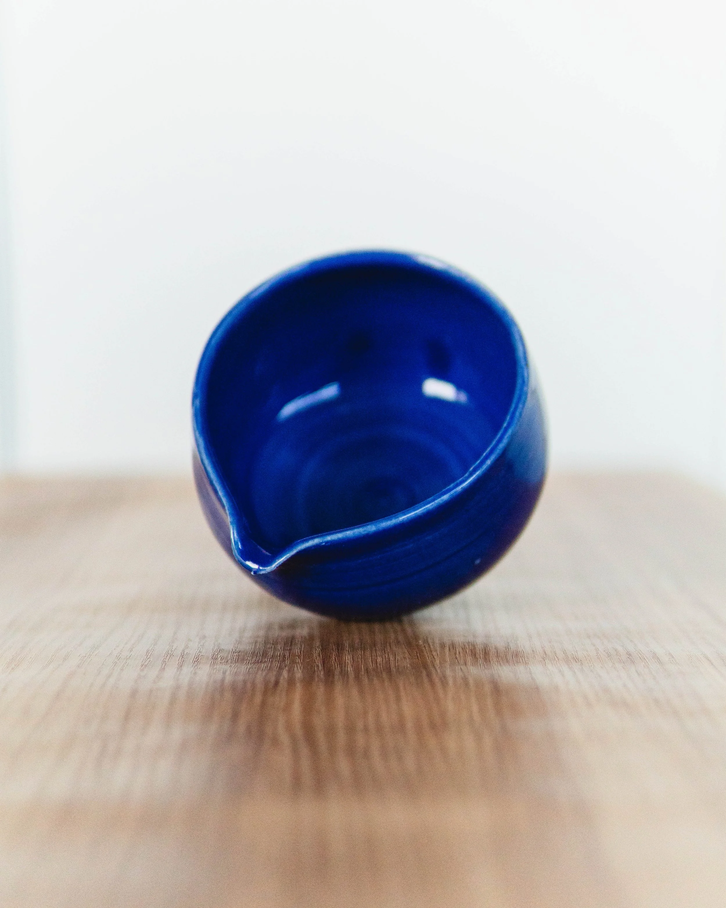 Deep Sea Blue Matcha Bowl