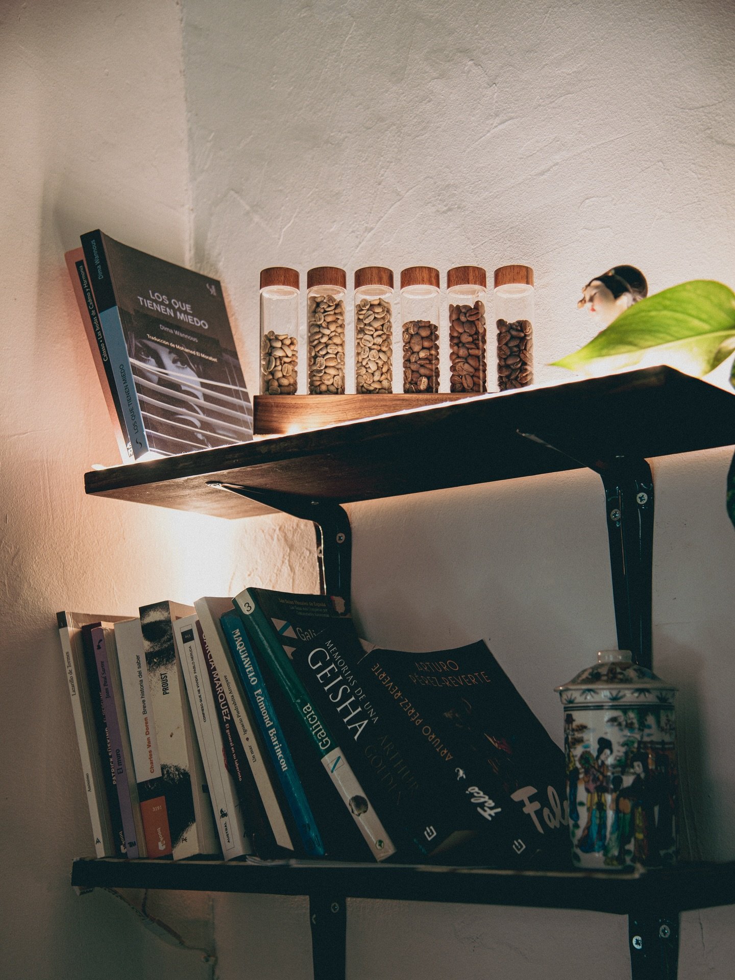 I&rsquo;m waiting around in the roastery for people to come and snag their pickup orders and I like looking around at what&rsquo;s being built.

Little trinkets and various odds and ends. A collection of old jackets, barrel aged beers, workshop manua