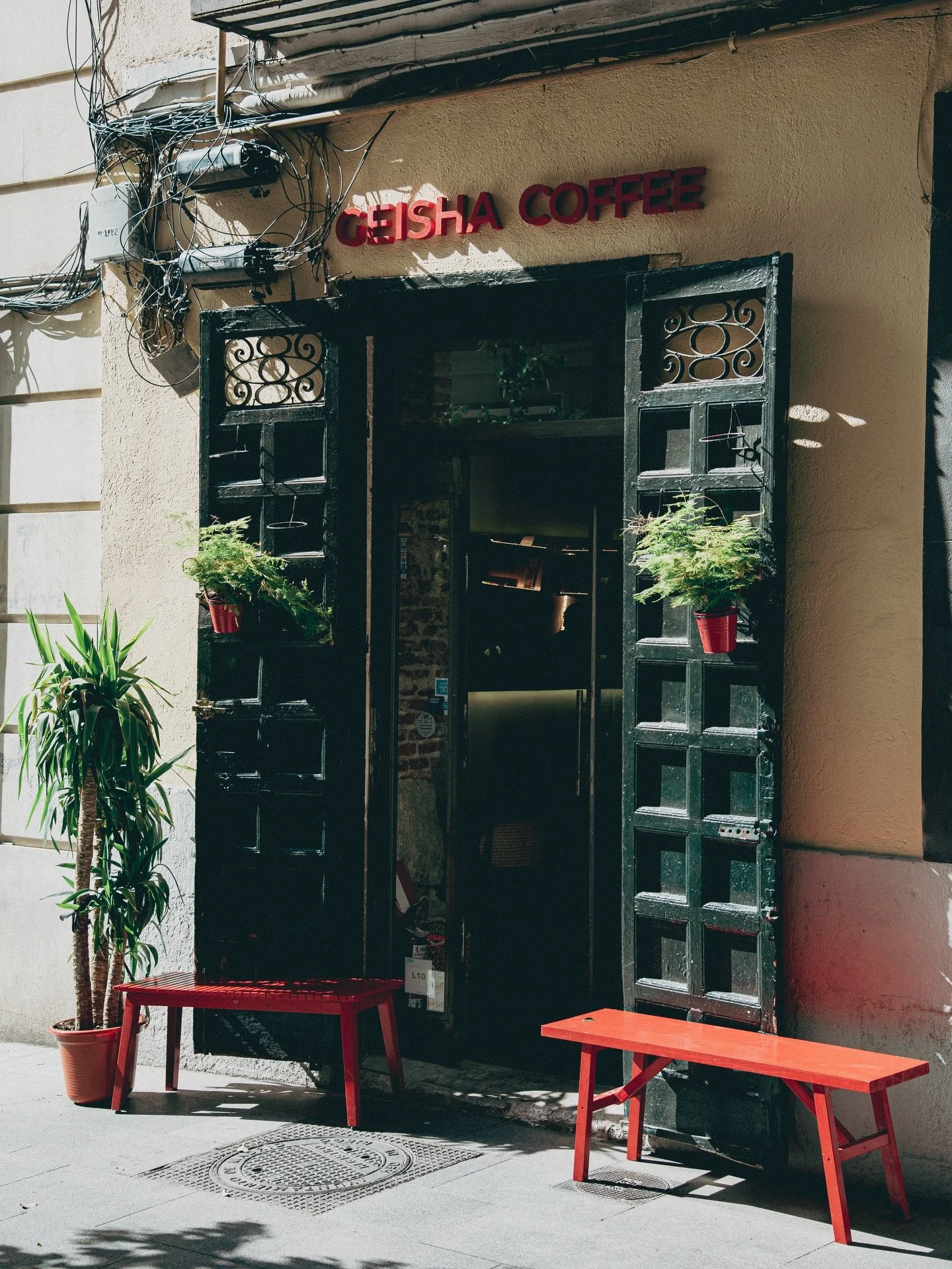 Sometimes, the doors to these caf&eacute;s can give you clues as to what you&rsquo;ll expect when you enter. Other times, it&rsquo;s a complete surprise.

I like finding both. Cheers and happy brewing.