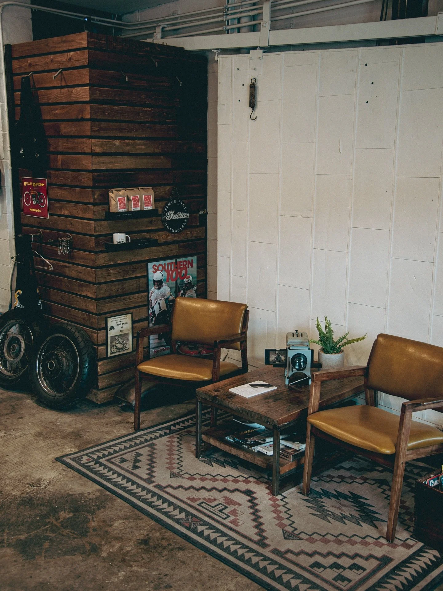 It would be a couple of years after I had heard about Two Kick before I finally went. 

I was happy to find out they were attached to a motorcycle garage. It quickly became a staple in my Seattle rotation. Cool and unique spaces are in every neighbor