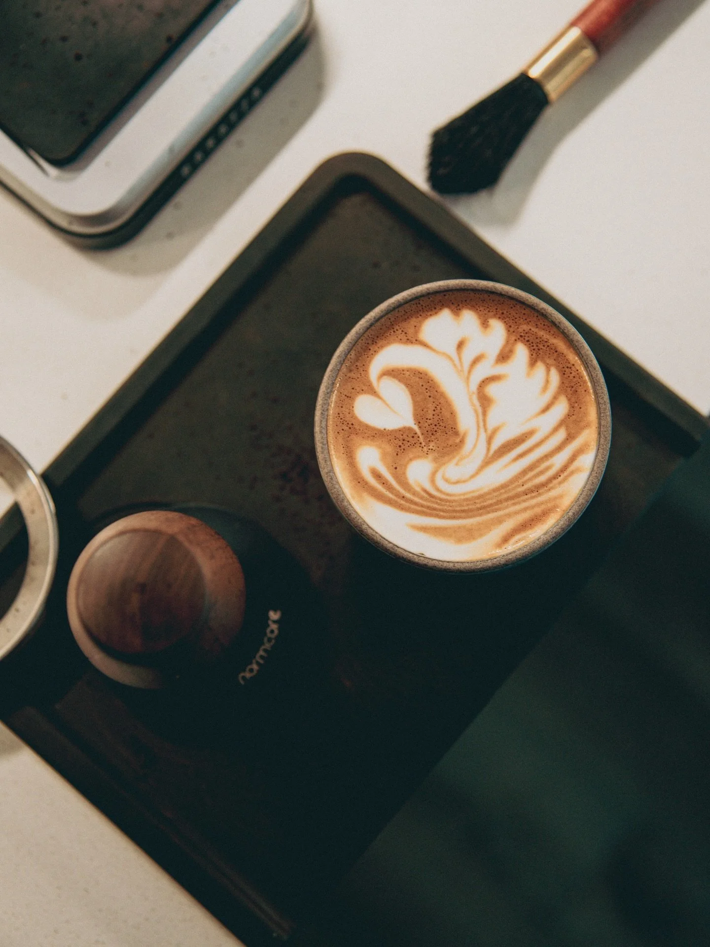 The machine has been warming up for 45 minutes now. Waiting patiently for when you&rsquo;re ready.

Good friends do that.

- Jacob