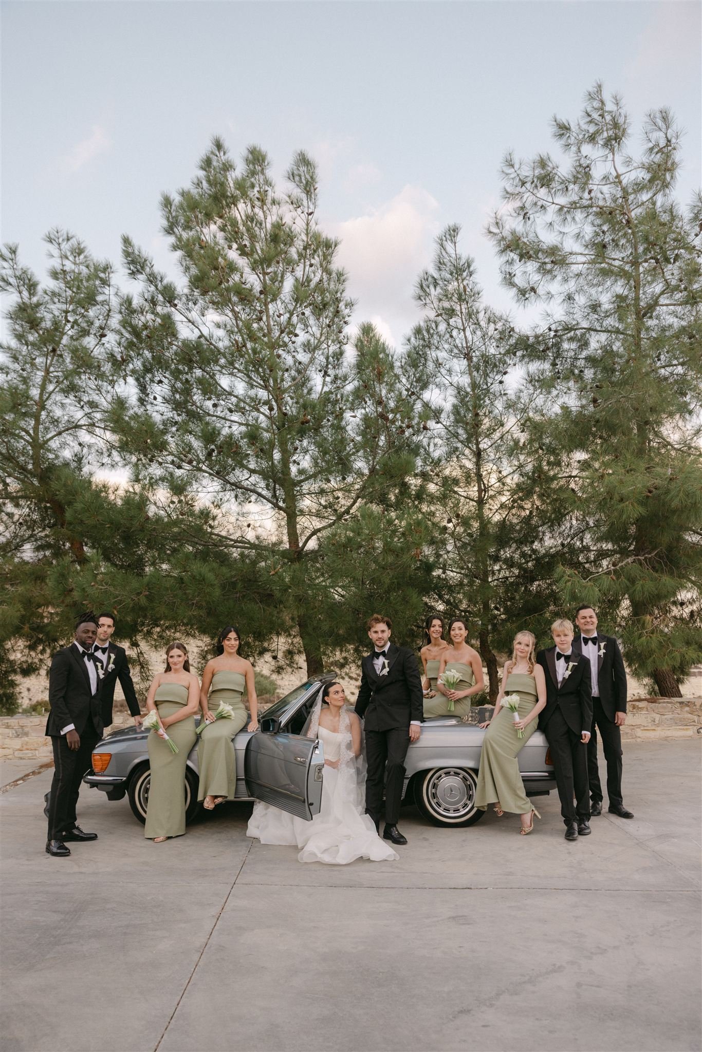 A Film-Inspired Destination Wedding at Dafermou Winery, Cyprus