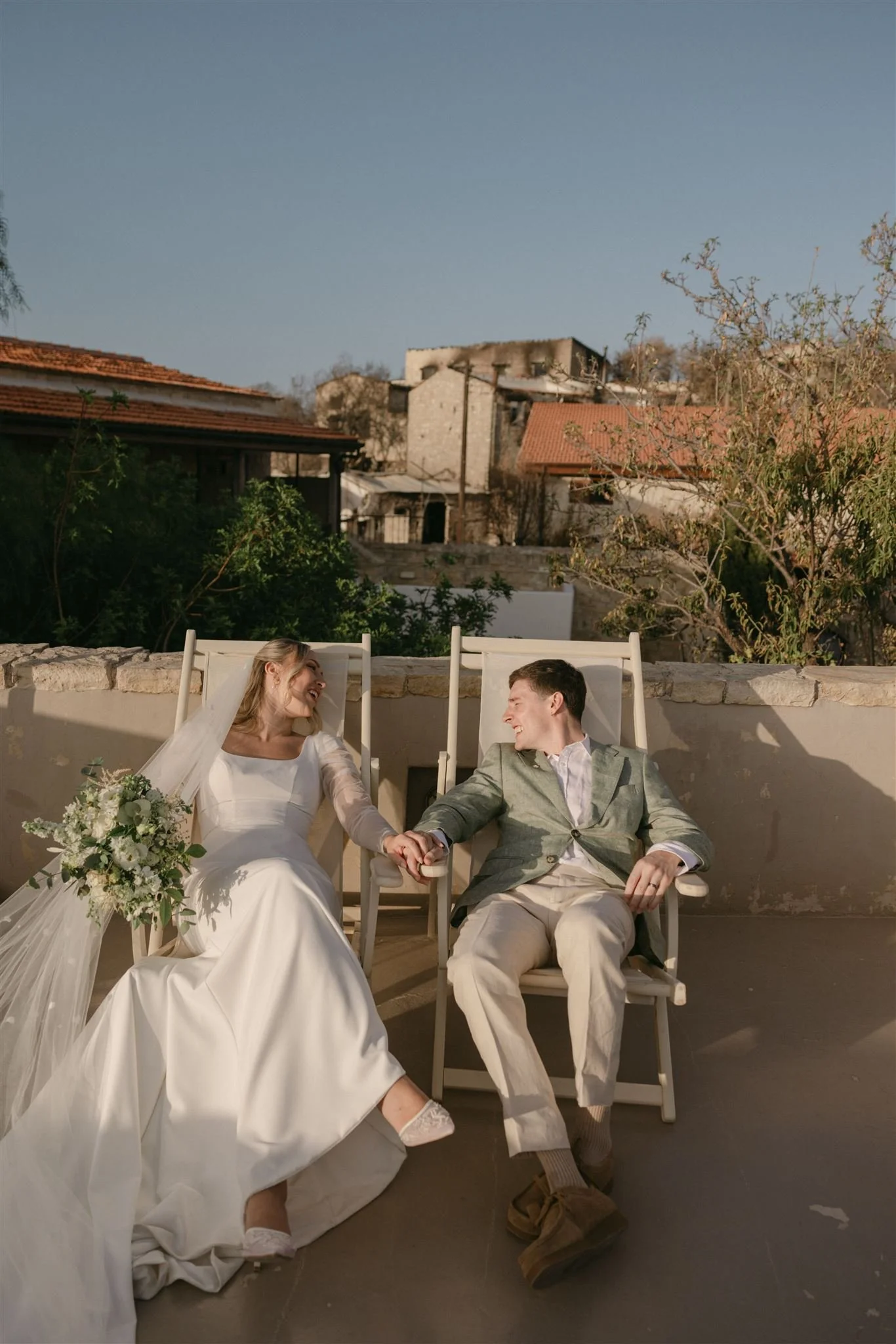 An Intimate Destination Wedding at Apokryfo Hotel - Lofou Village, Cyprus