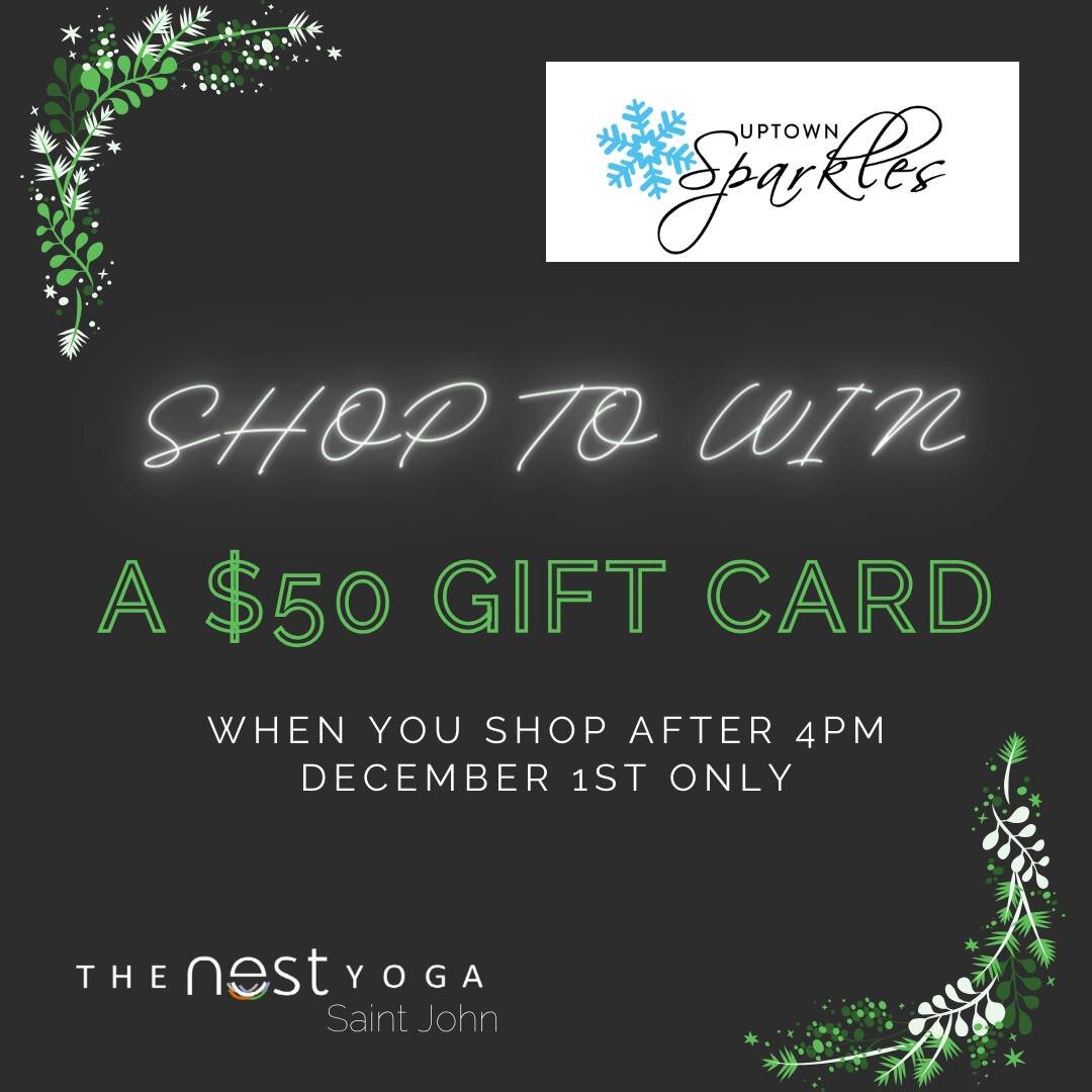 COME CELEBRATE SPARKLES WITH US!

We'll be open all evening long with special pop up shops by Millennia Tea, Sweetie Bees and Tea of Life Kombucha!

Shop anytime after 4pm and be entered to win a $50 gift card! 

PS. Join us at 5pm for a special Chri