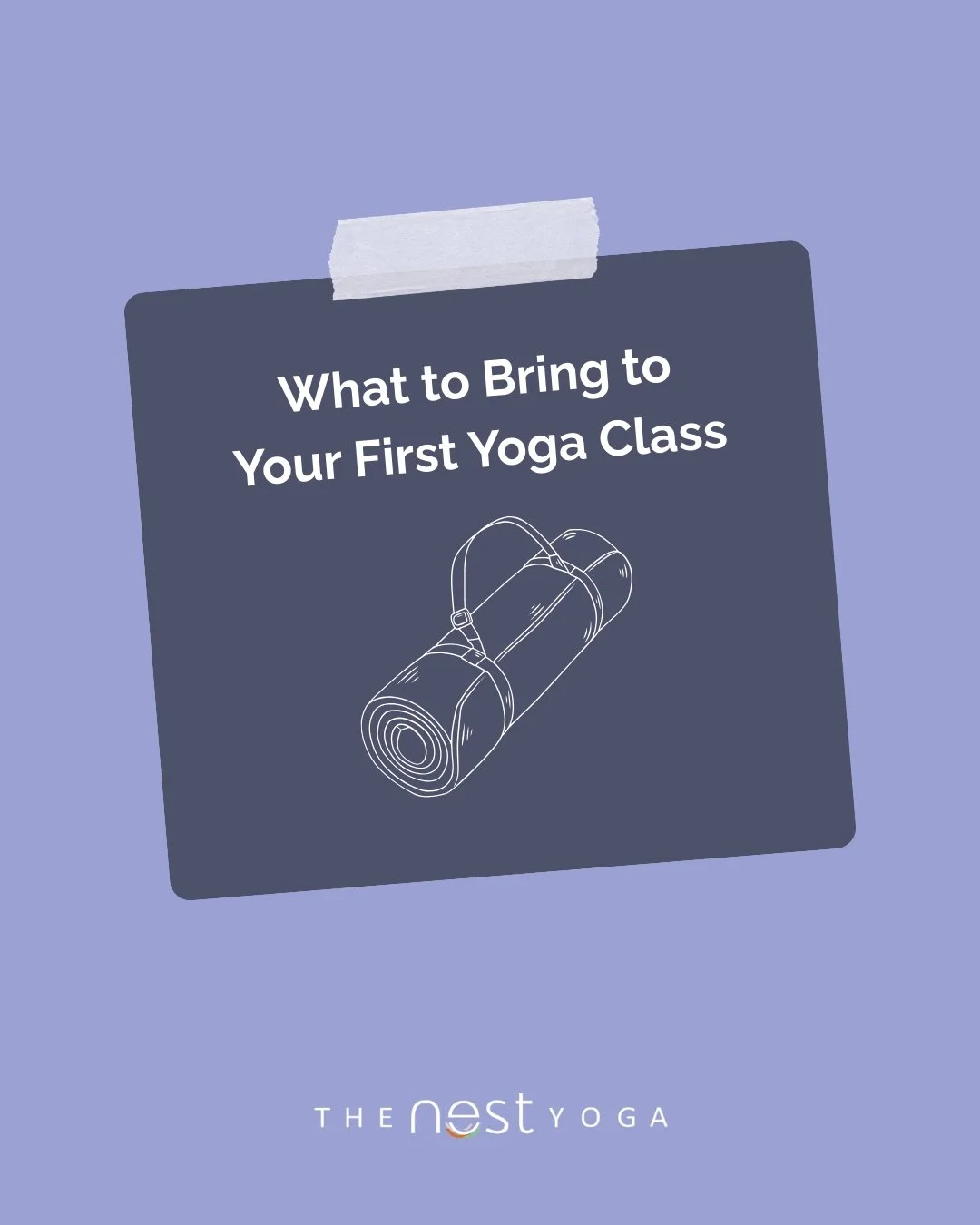 Thinking about trying yoga, but not sure what to bring? Don’t worry, we make it simple.
Here’s your beginner’s checklist:
✔️ A mat (or borrow one from us!)
✔️ Water to stay hydrated
✔️ Comfy clothes you can move in
✔️ An open mind