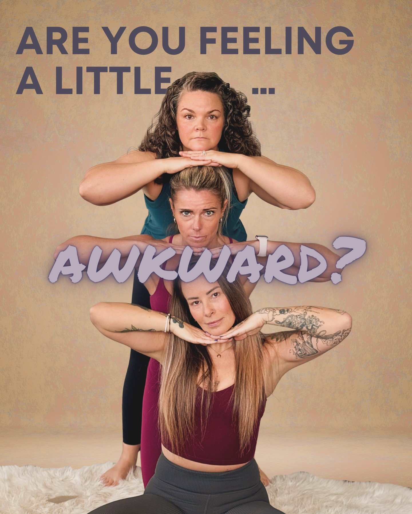 Feeling a little awkward?
Good. That usually means you&rsquo;re trying something new.

Walking into any of our classes for the first time can feel a bit like a 1990s family photo shoot:
Where do I stand? What do I do with my hands? Where do I look? A