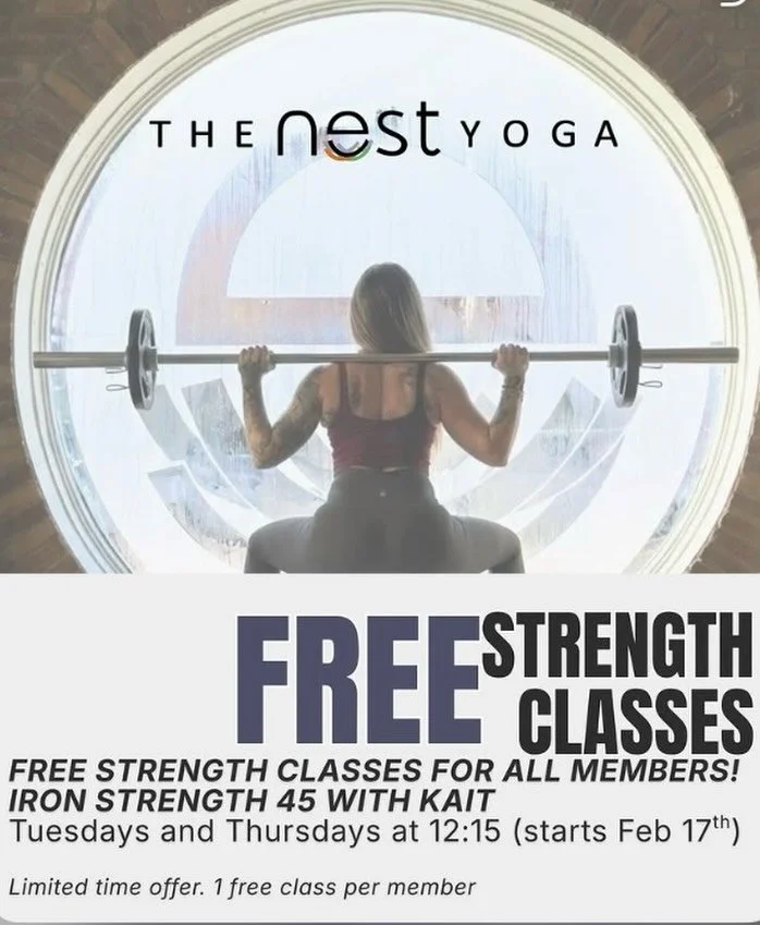 🔥 First-Class FREE Spots Available! 🔥
There are still a few FREE first-class spaces open in today&rsquo;s 12:15&ndash;1PM Iron Strength 45 💪
This is your sign to jump in, lift heavy, and feel unstoppable. Don&rsquo;t miss it &mdash; once they&rsqu