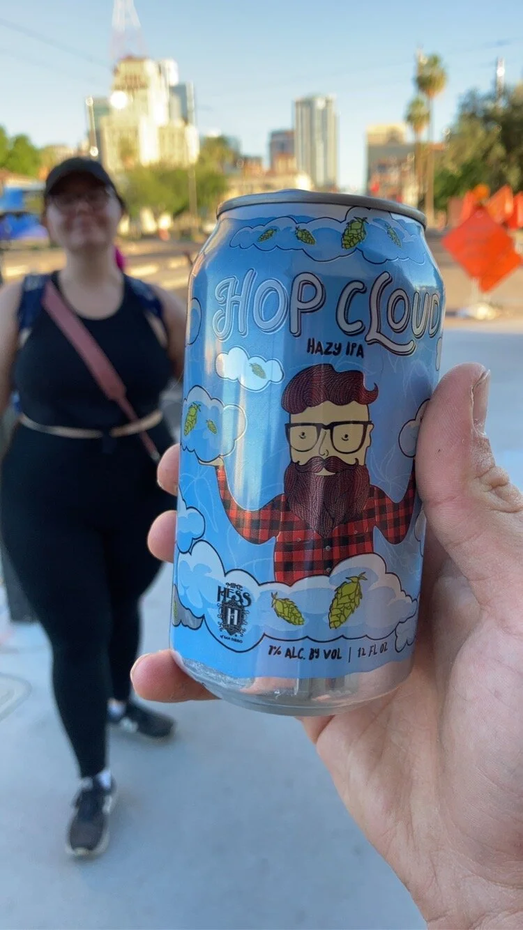 A 2020 favorite brew with an all time favorite person as we head to a protest on an off day. 