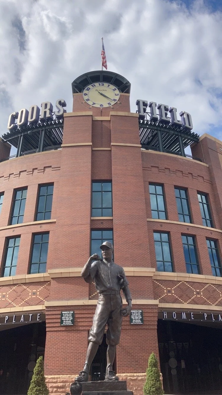 Wishing I could go to a game at Coors Field during the shortened MLB season.