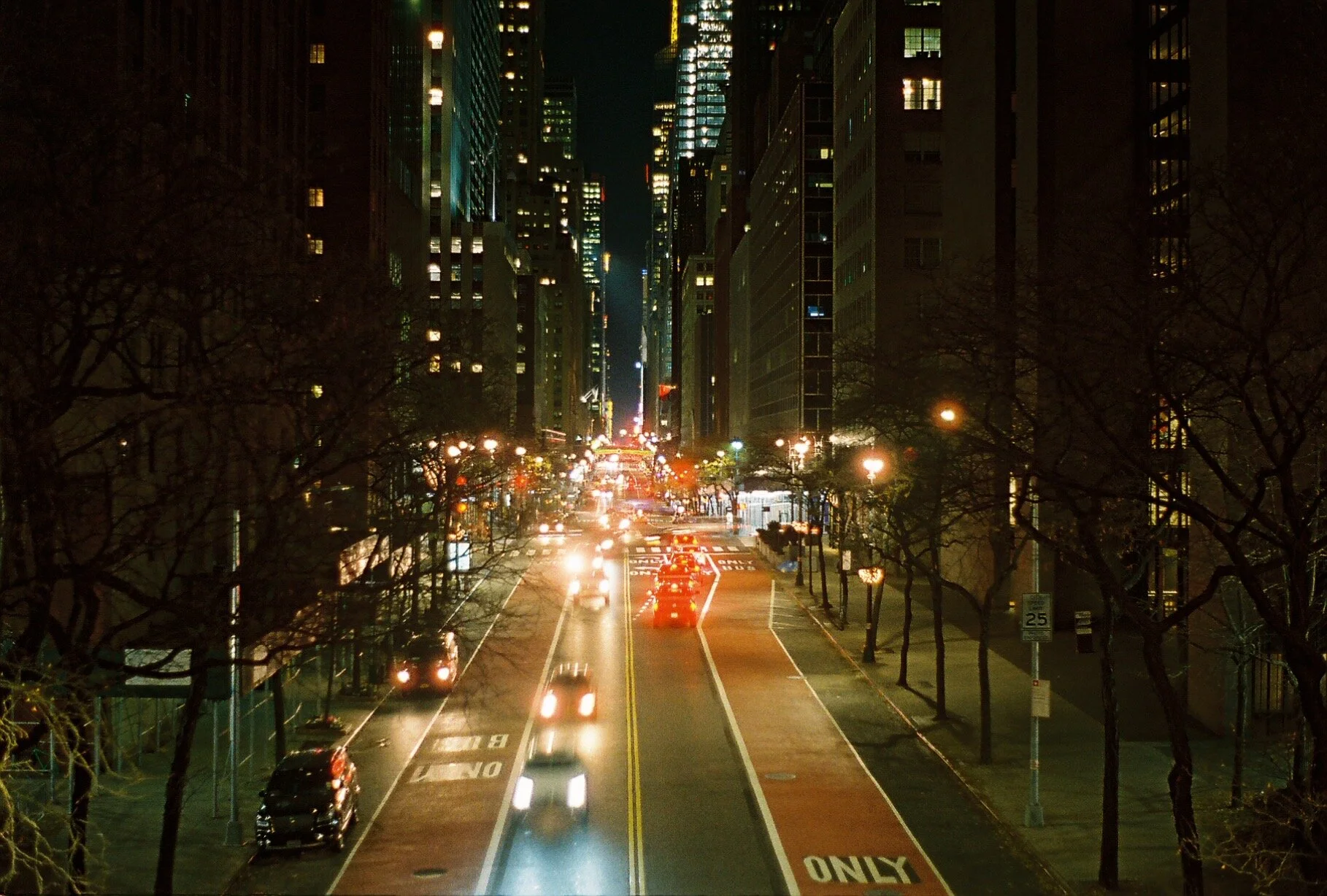 Tudor City, the night before I moved back west.