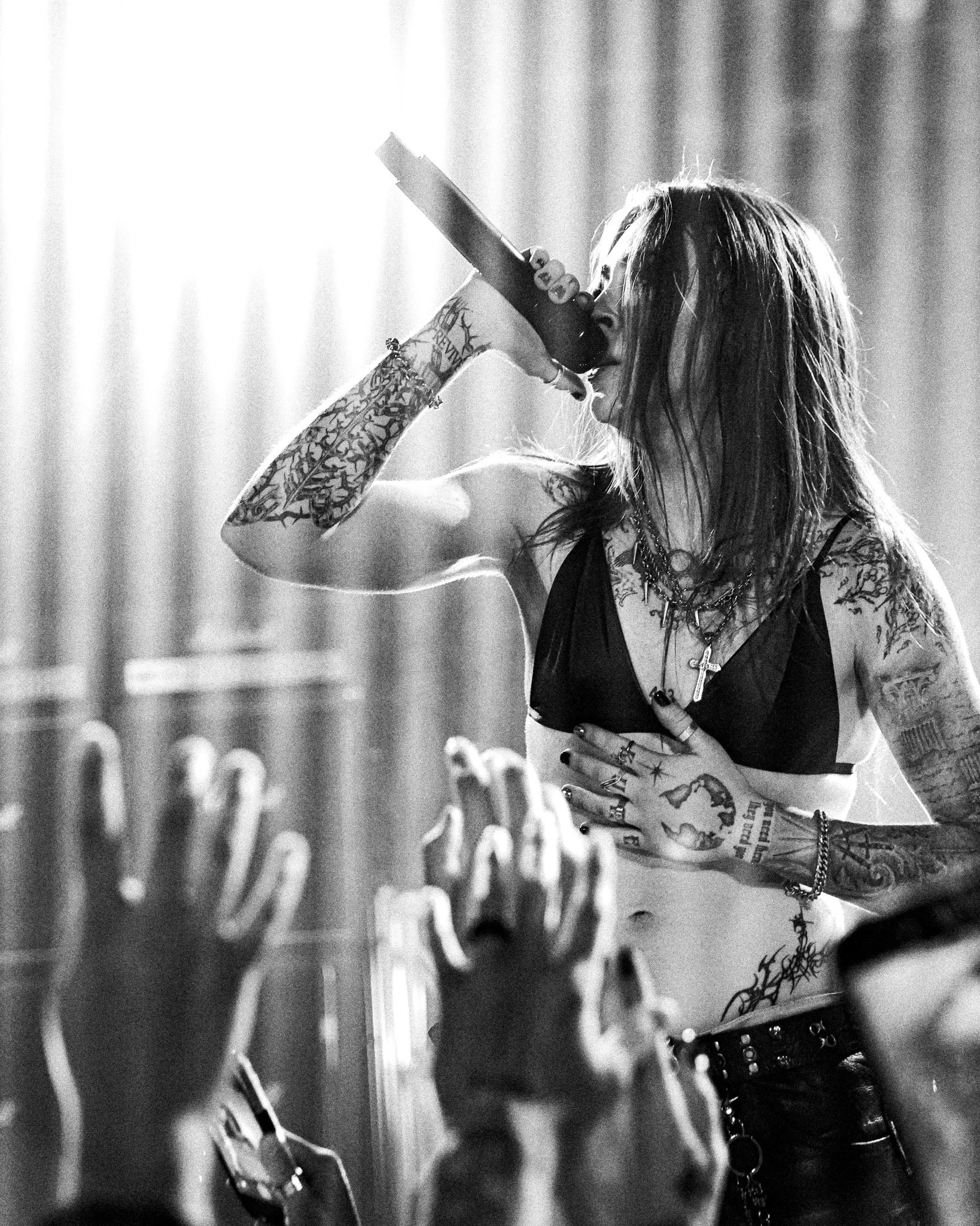 KAMI KEHOE PACKS THE ROXY WITH SWEAT, SPIKES, AND PURE ROCK AND ROLL FURY