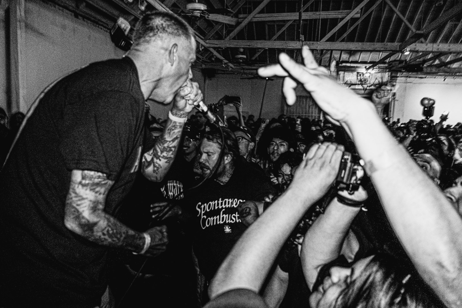 TERROR X BORN X RAISED : CHAOS AND IN YOUR FACE HARDCORE