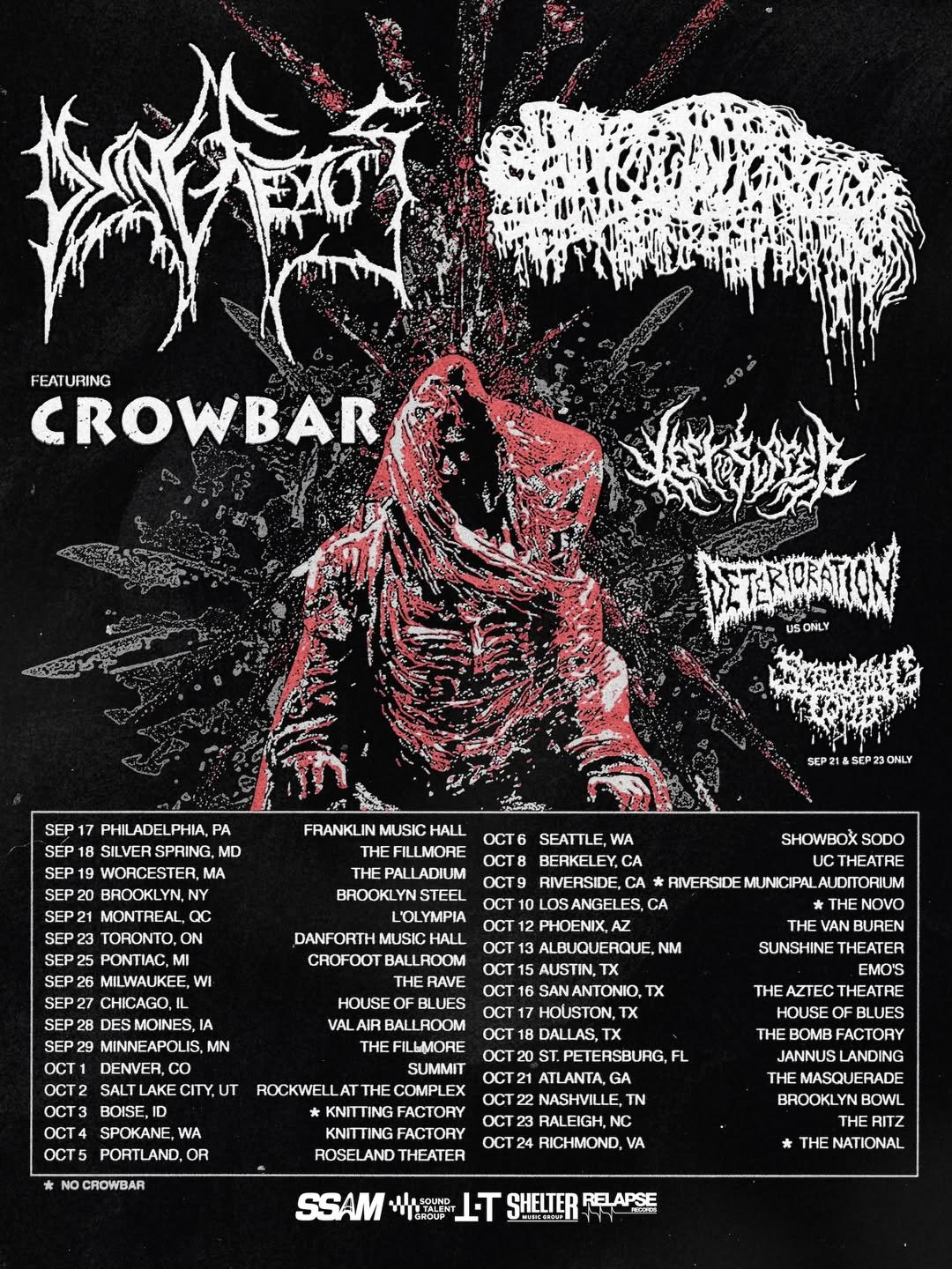 DYING FETUS AND SANGUISUGABOGG ANNOUNCE 2026 CO-HEADLINING TOUR