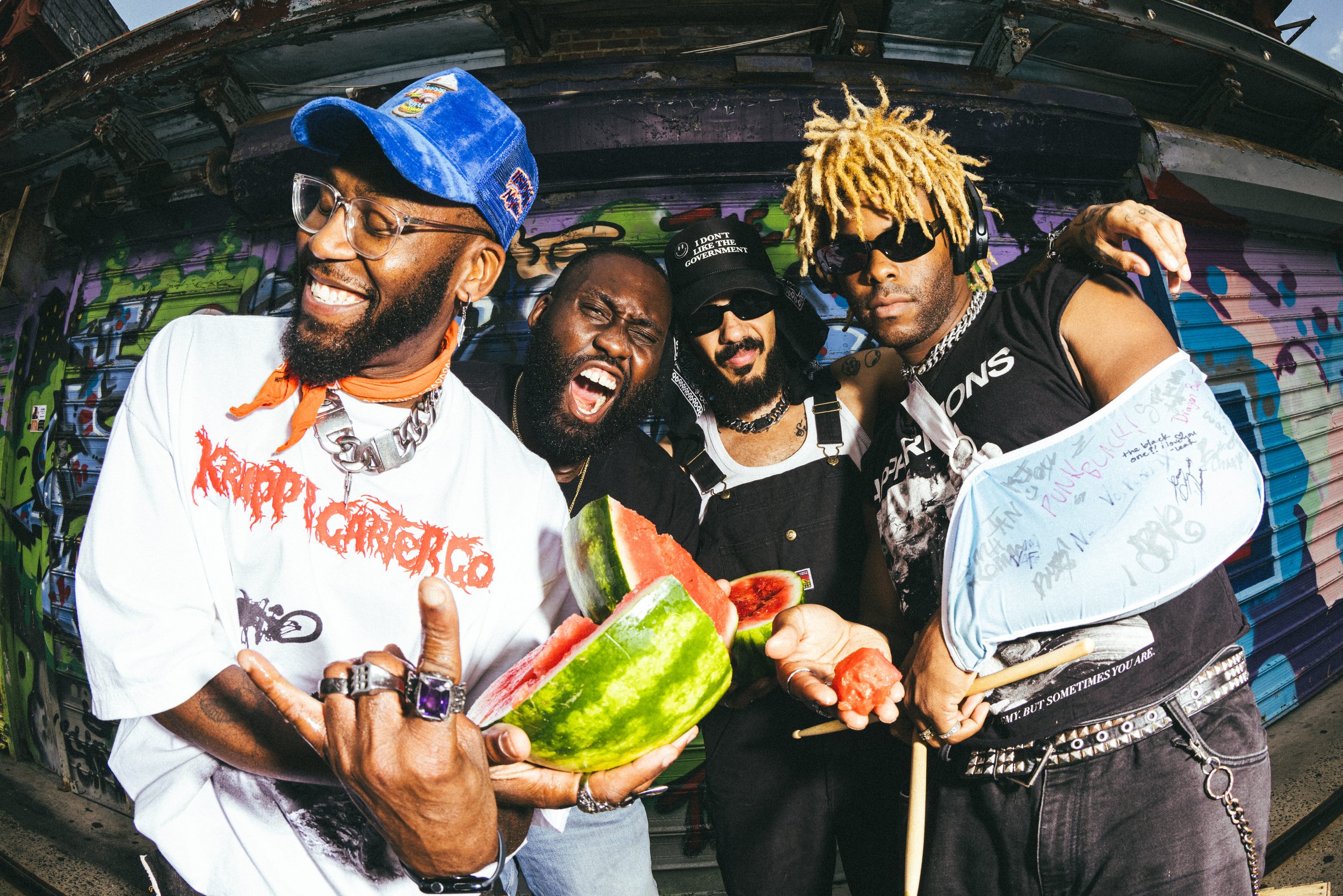 OXYMORRONS COME OUT SWINGING WITH EXPLOSIVE NEW SINGLE “BOMBS OVER GAZA”