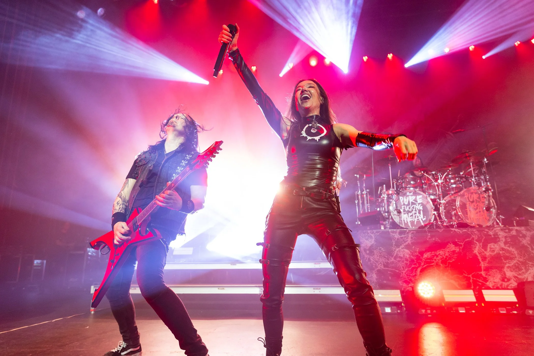 ARCH ENEMY LAUNCHES NORTH AMERICAN TOUR W/ THE BLACK DAHLIA MURDER IN RIVERSIDE, CA