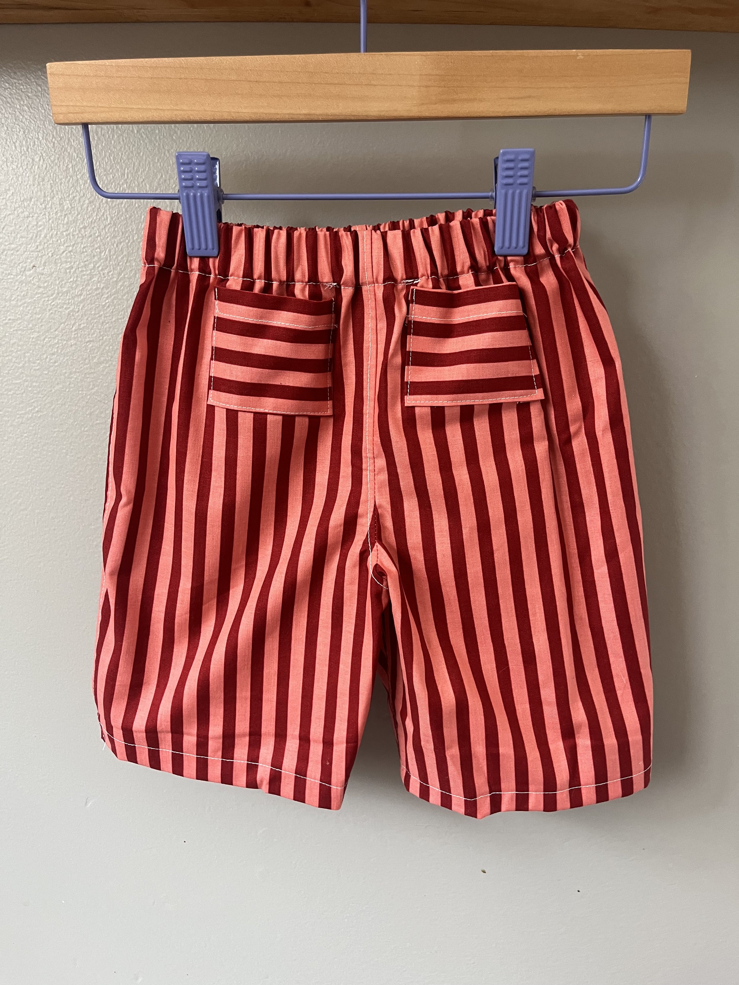 Buddy Pants - Red & Pink Stripe