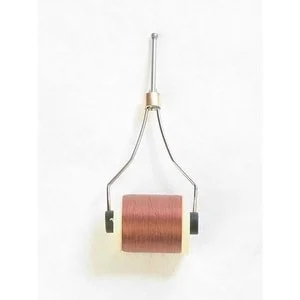 MM Ceramic Bobbin Holder & Threader For Fly Tying – Silver, Cleaner Tool