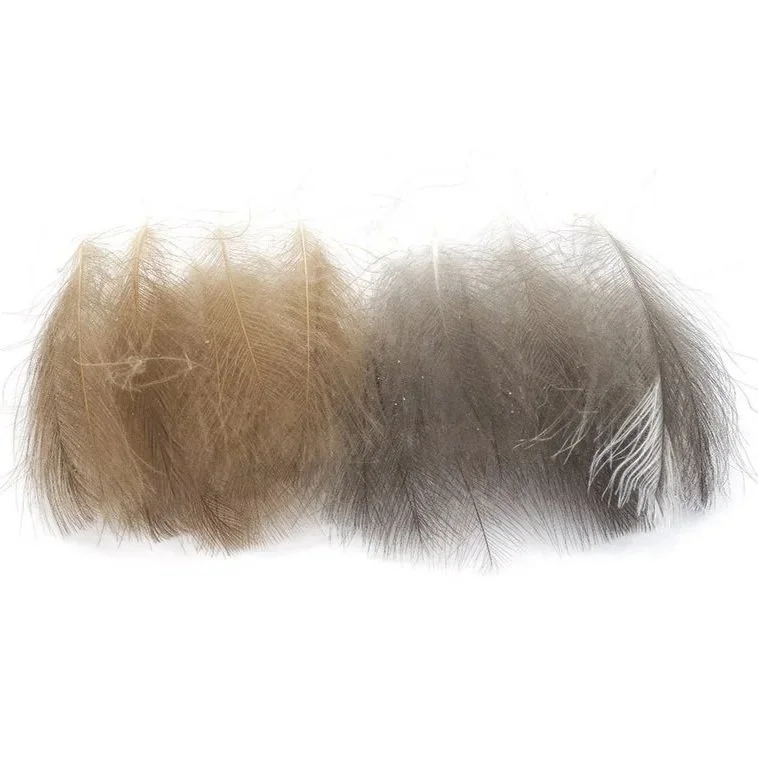 Troutline Premium CDC Feathers Natural Colors 1gram